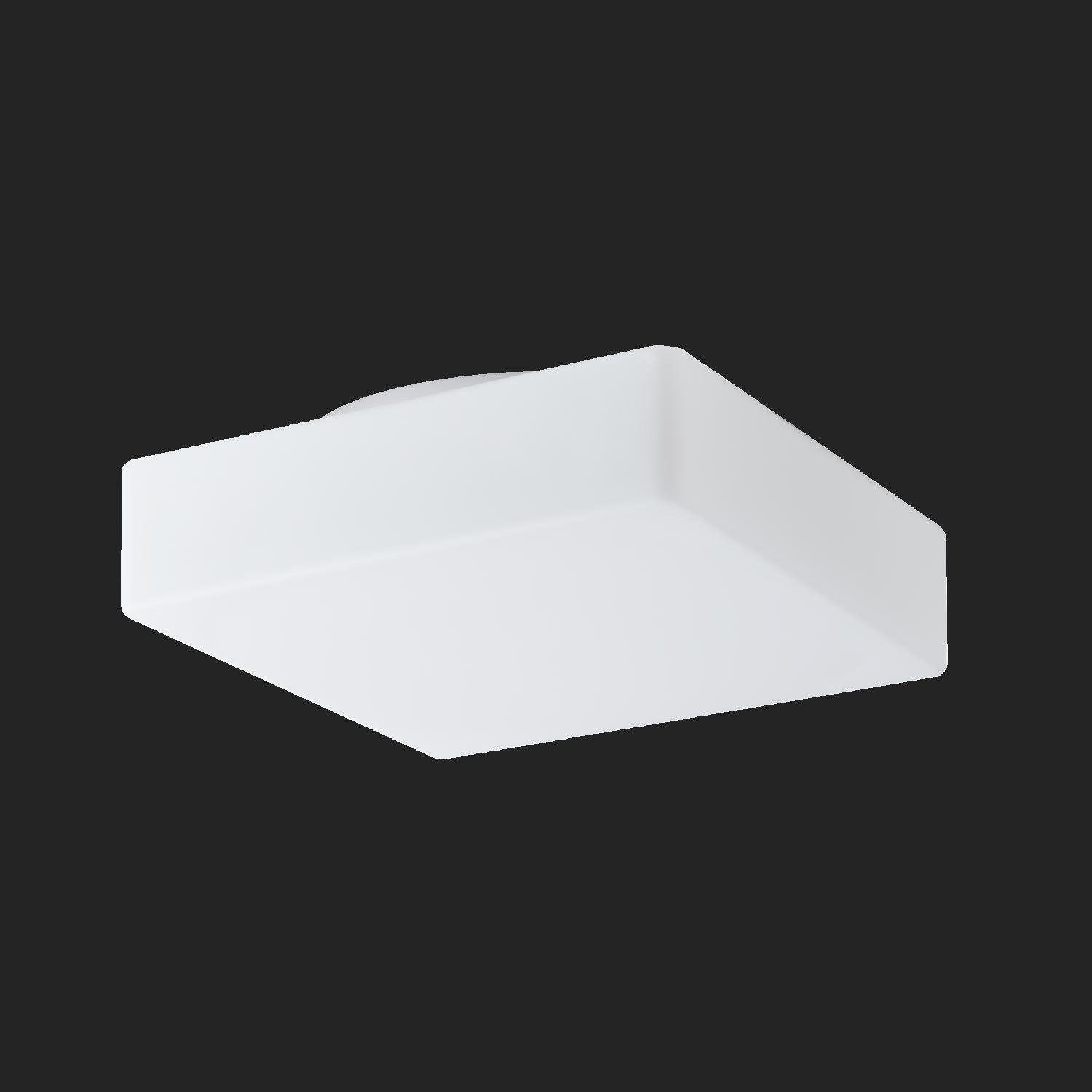 OS LIN59701 LINA 6 stropní/nástěnné skleněné svítidlo bílá IP43 4000 K 20W LED HF nouzové kombinované 3 h (původní kód OS 59701) - OSMONT