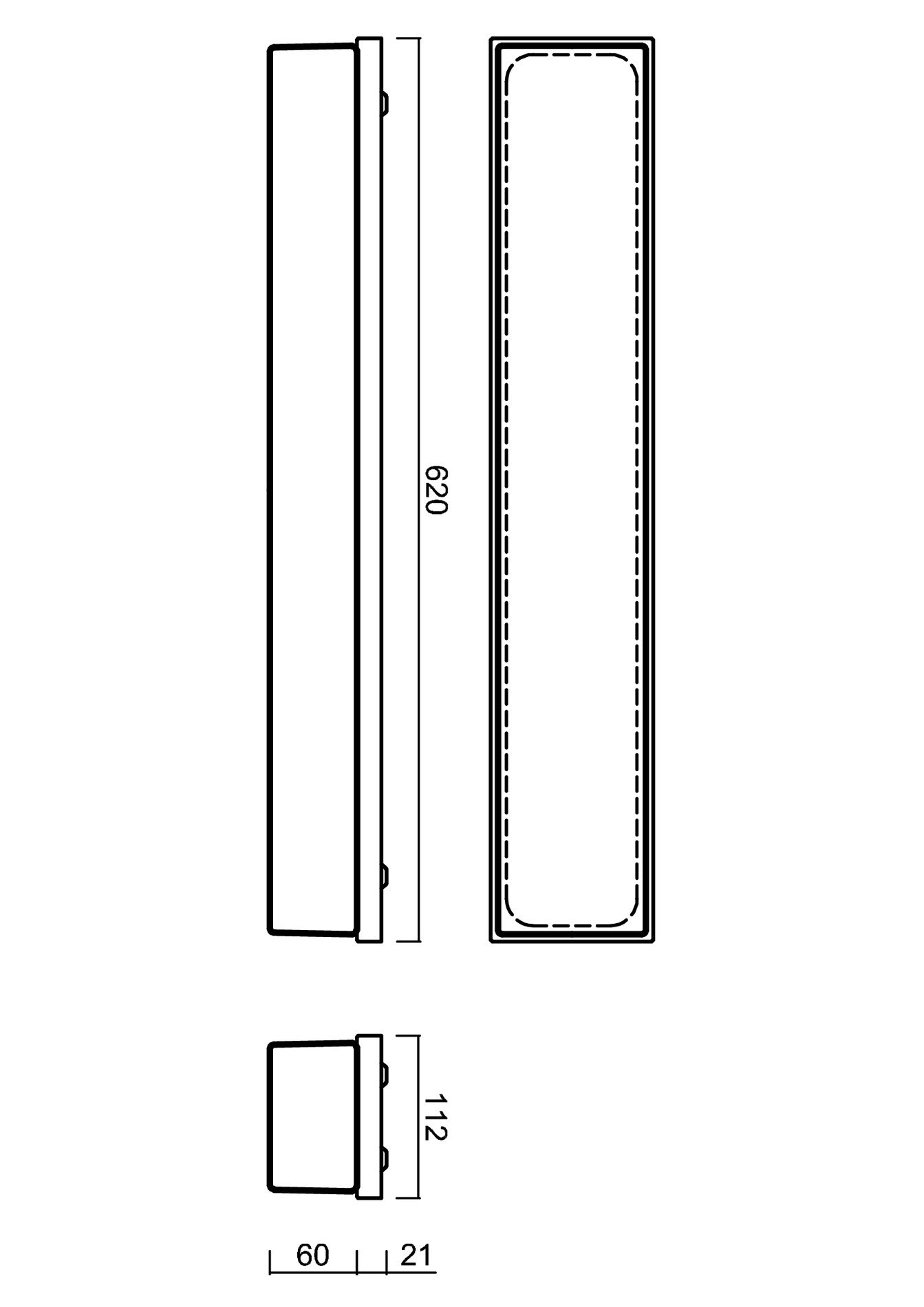 OS SYL51425 SYLVIA 2 X4 stropní/nástěnné skleněné svítidlo bílá IP44 3000 K 18W LED - OSMONT (obrázek 2)