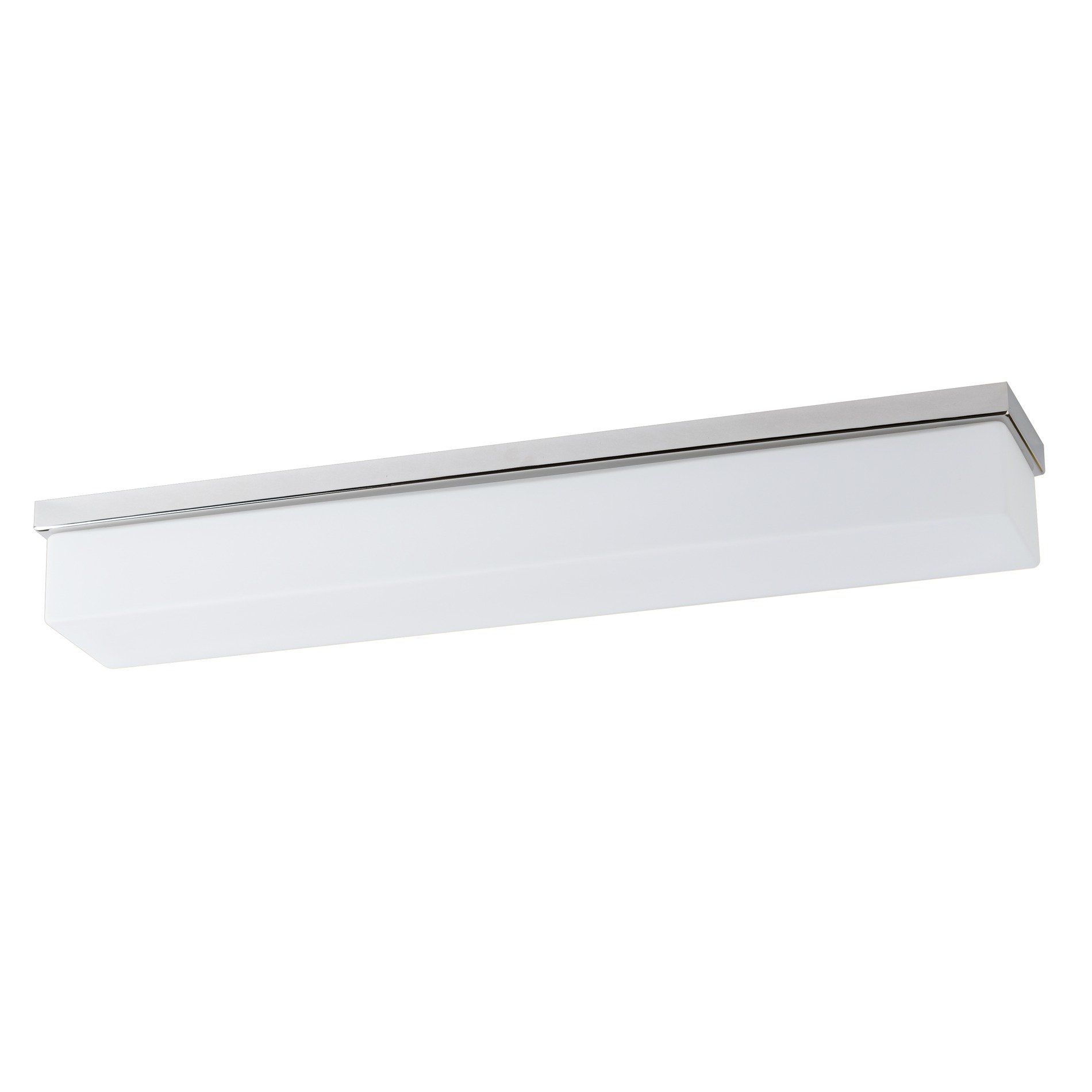 OS SYL51926 SYLVIA 2 X14 stropní/nástěnné skleněné svítidlo nerez / bílá IP44 4000 K 18W LED - OSMONT