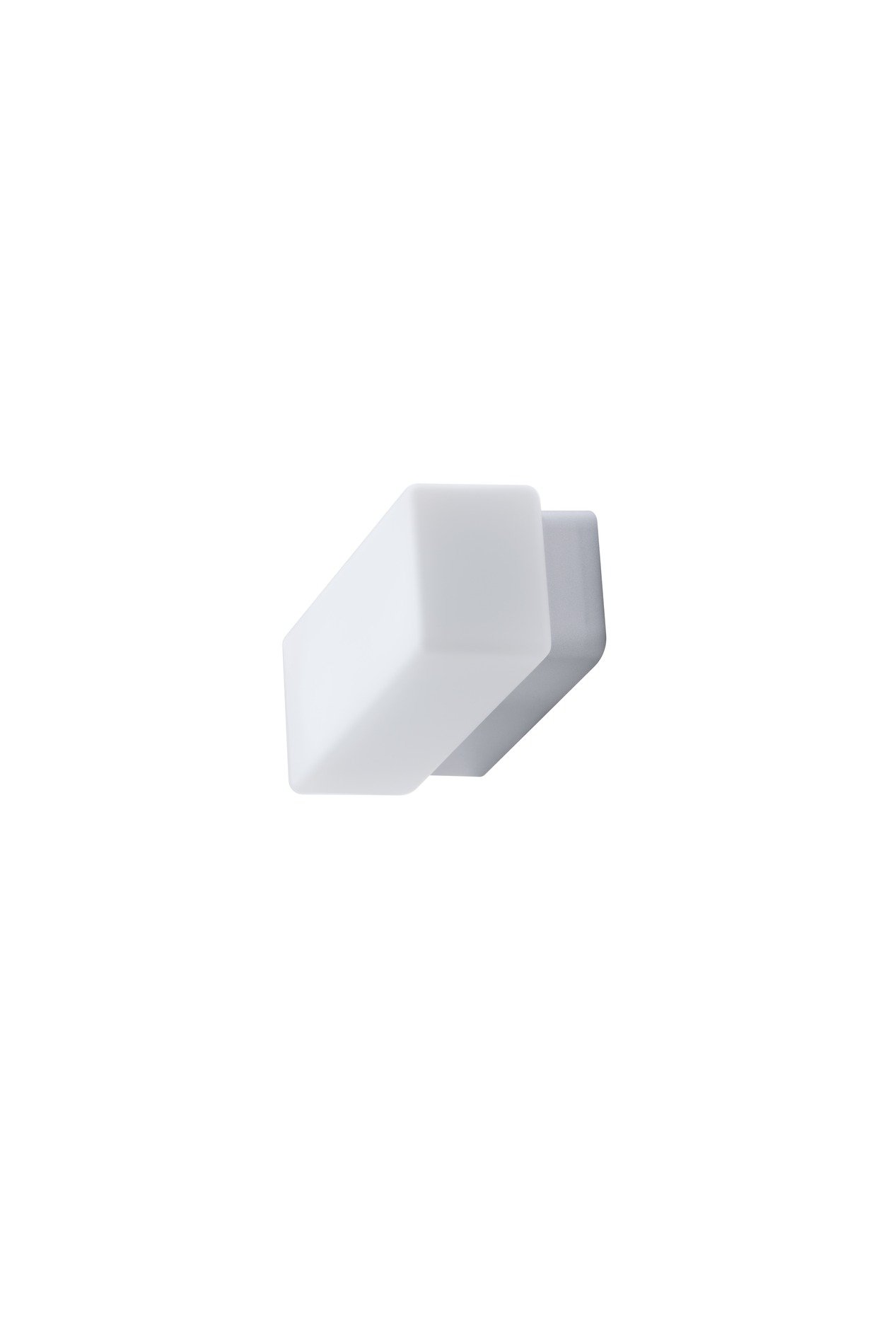 OS FLO67776 FLORA 1 stropní/nástěnné skleněné svítidlo stříbrná / bílá IP43 4000 K 7W LED - OSMONT