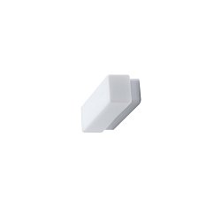 Obrázek pro produkt FLORA 2 stropní/nástěnné skleněné svítidlo stříbrná / bílá IP43 3000 K 8W LED (původní kód OS 67280) - OSMONT