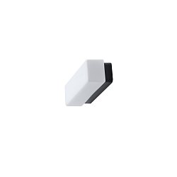 Obrázek pro produkt FLORA 2 stropní/nástěnné skleněné svítidlo černá / bílá IP43 4000 K 8W LED - OSMONT