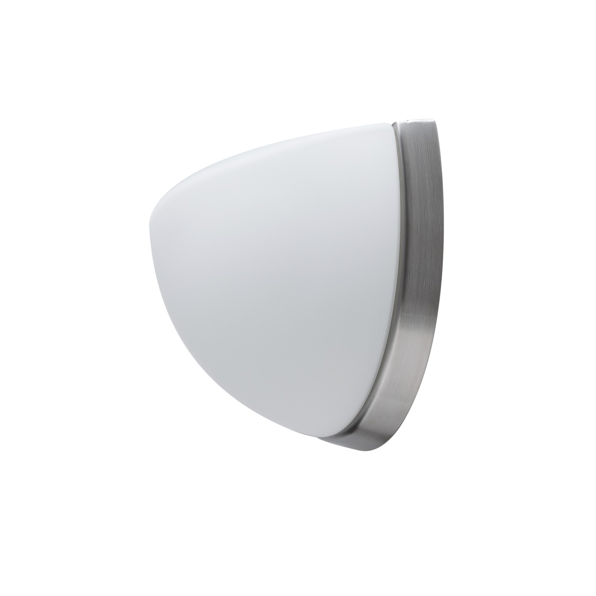OS NEL59952 NELA DL1 nástěnné skleněné svítidlo kartáčovaná nerez / bílá IP43 4000 K 7W LED - OSMONT
