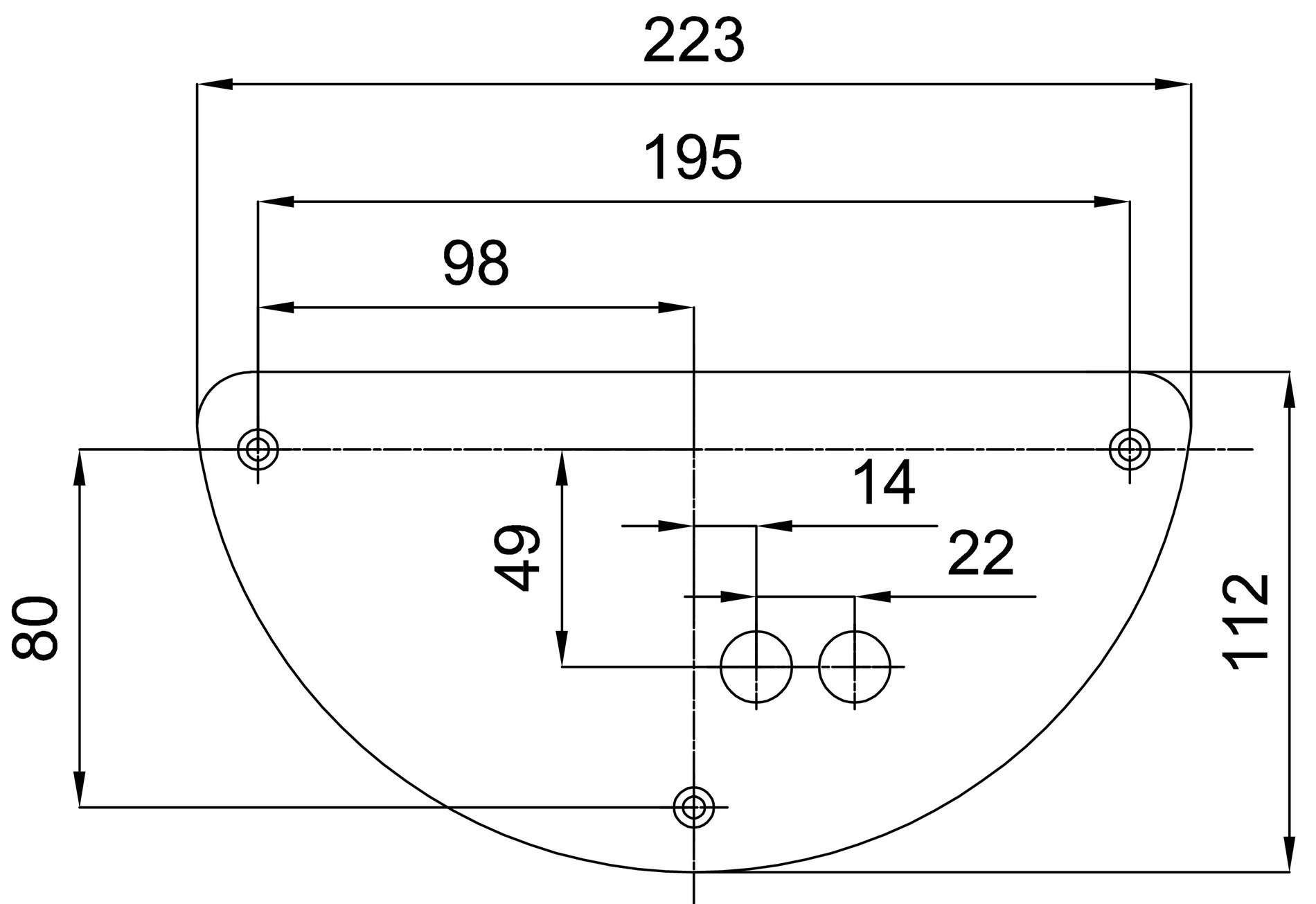OS NEL44550 NELA DL1 nástěnné skleněné svítidlo bílá IP43 60W E27 (původní kód OS 44550) - OSMONT (obrázek 5)