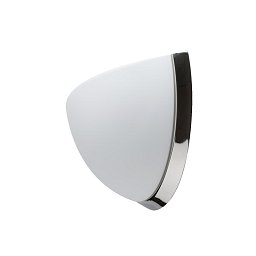 Obrázek pro produkt NELA DL2 nástěnné skleněné svítidlo nerez / bílá IP43 3000 K 13W LED - OSMONT