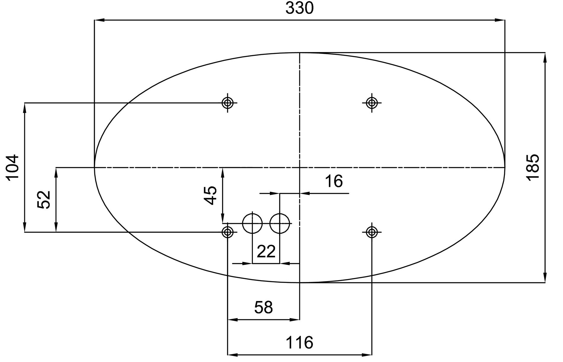 OS ALM59240 ALMA 2 stropní/nástěnné skleněné svítidlo bílá IP41 3000 K 15W LED (původní kód OS 59240) - OSMONT (obrázek 6)