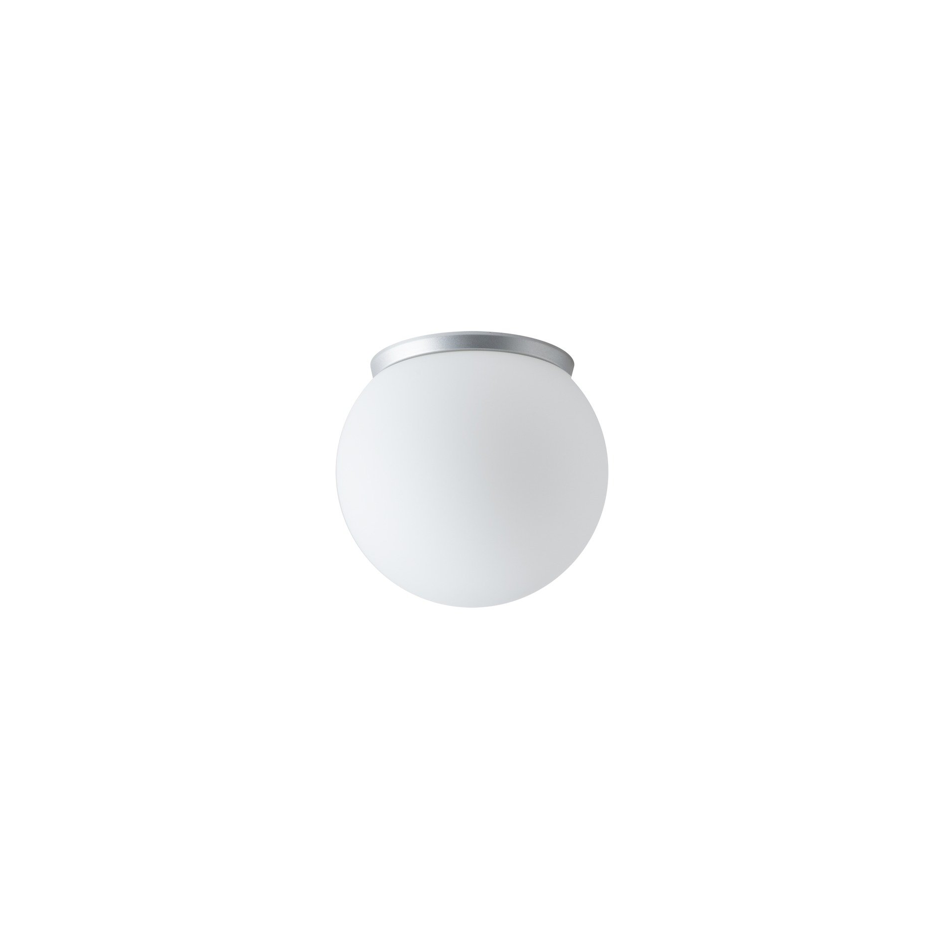 OS STY71517 STYX 1 stropní/nástěnné skleněné svítidlo stříbrná / bílá IP65 4000 K 9W LED DALI (původní kód OS 71517) - OSMONT