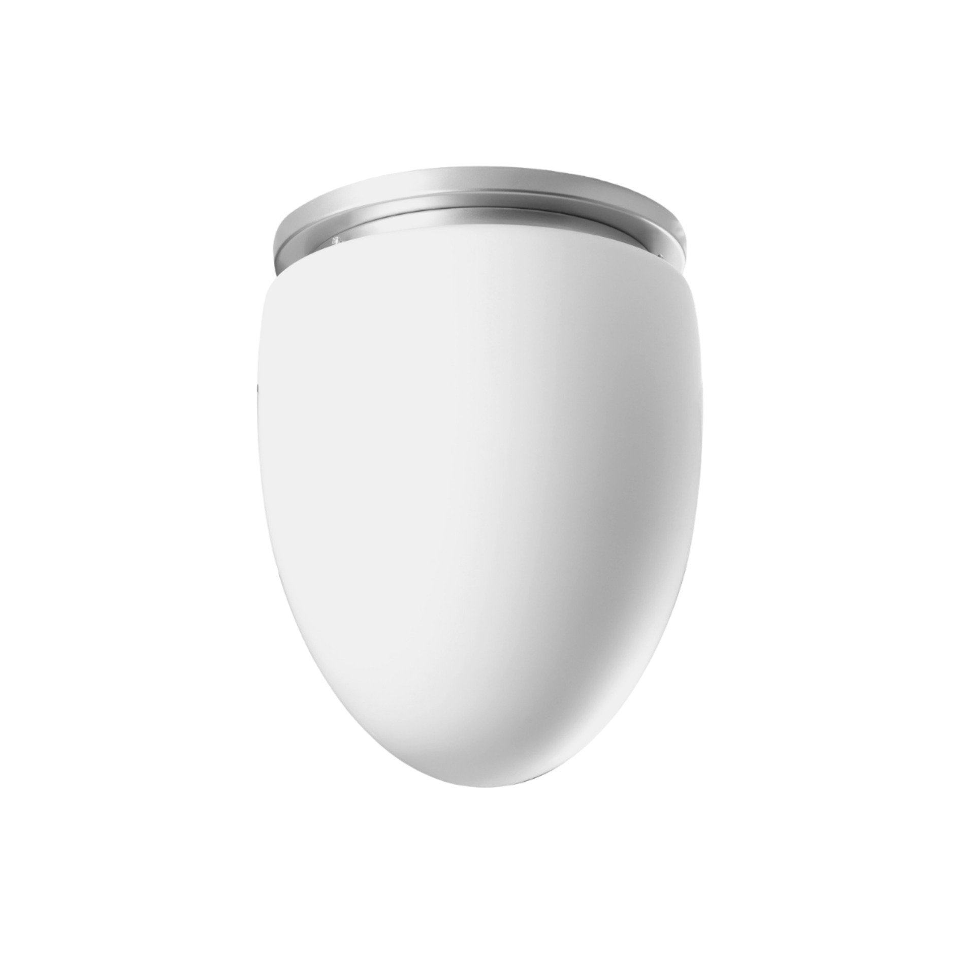 OS MIR59976 MIRA stropní skleněné svítidlo stříbrná / bílá IP41 4000 K 27W LED - OSMONT