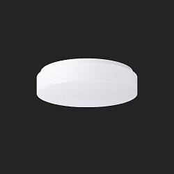 Obrázek pro produkt DELIA 1 stropní/nástěnné plastové svítidlo bílá IP54 4000 K 19W LED nouzové kombinované 3 h (původní kód OS 53822) - OSMONT