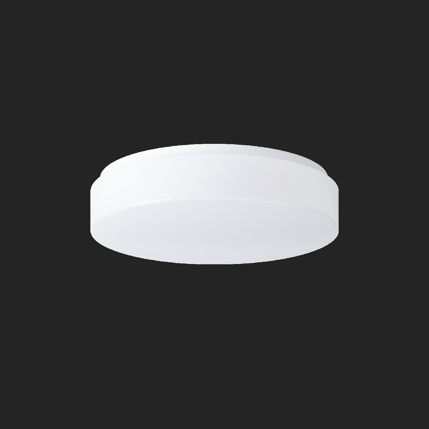 OS DEL56794 DELIA 1 stropní/nástěnné plastové svítidlo bílá IP54 4000 K 14W LED HF nouzové kombinované 3 h (původní kód OS 56794) - OSMONT