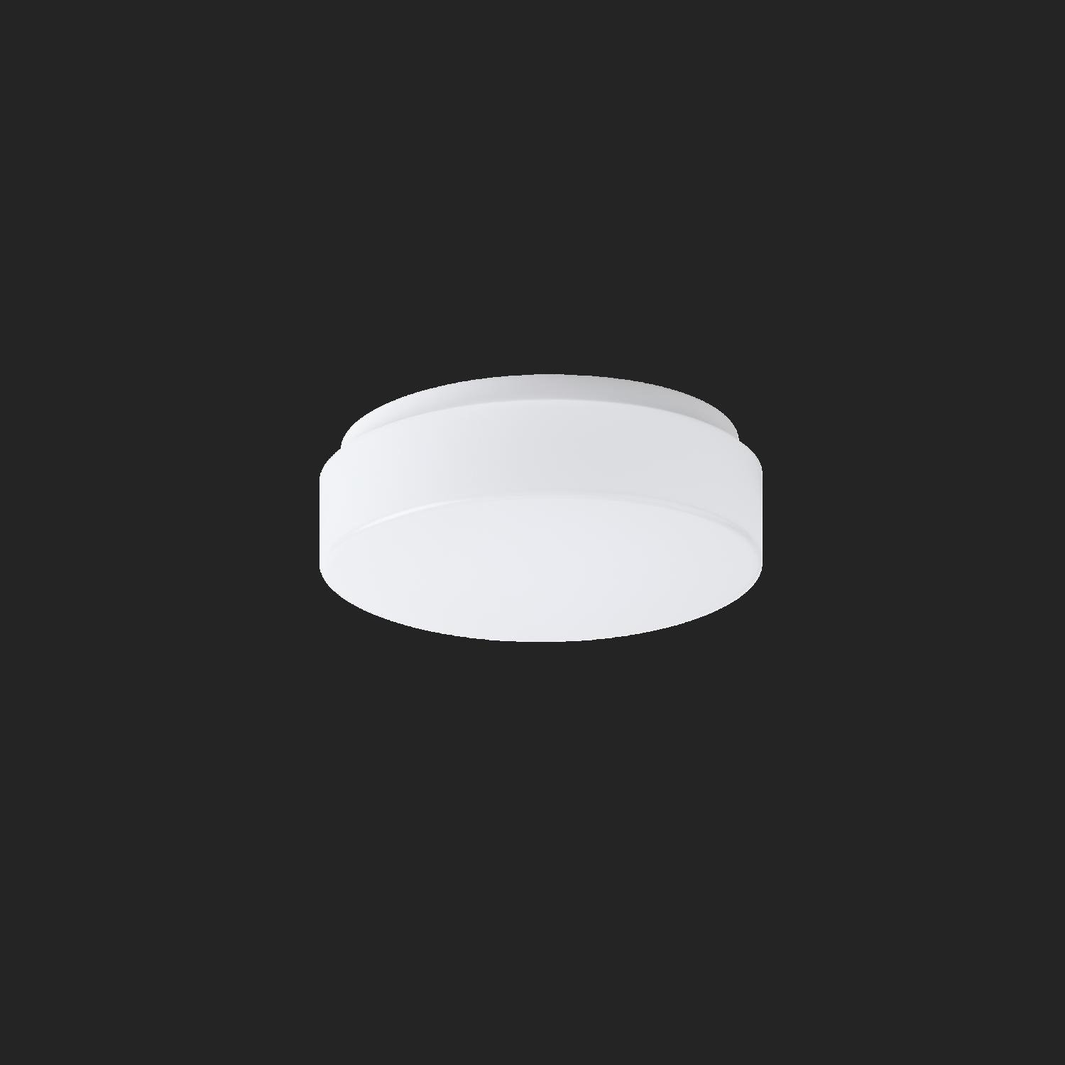 OS DEL56784 DELIA 1A stropní/nástěnné plastové svítidlo bílá IP54 4000 K 1W LED (původní kód OS 56784) - OSMONT