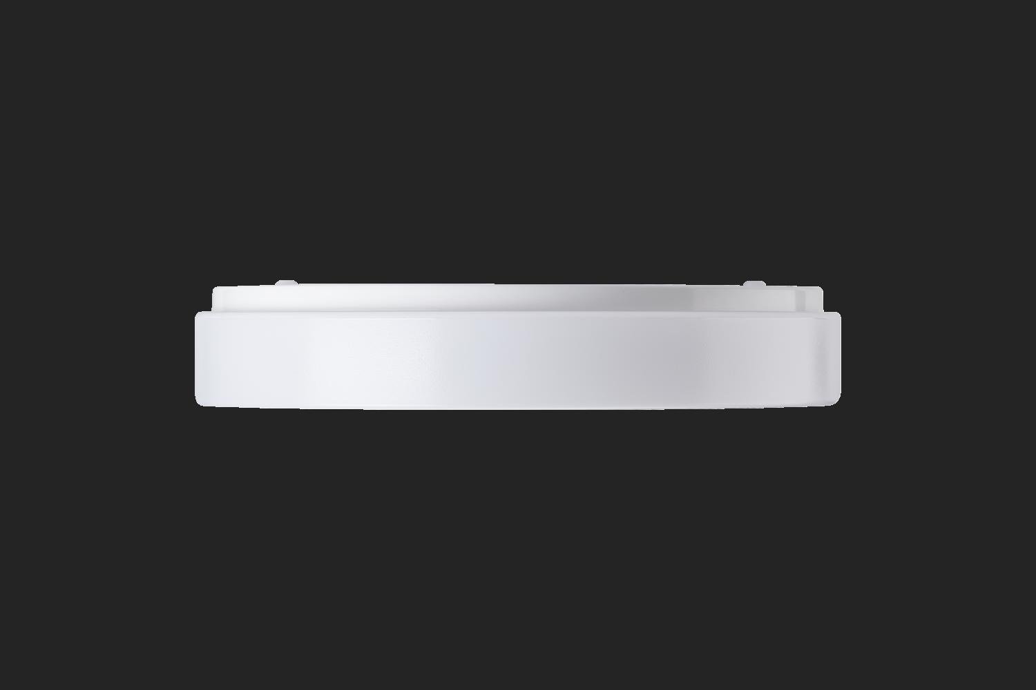 OS DEL53345 DELIA 2 stropní/nástěnné plastové svítidlo bílá IP54 3000 K 33W LED nouzové kombinované 3 h (původní kód OS 53345) - OSMONT (obrázek 3)