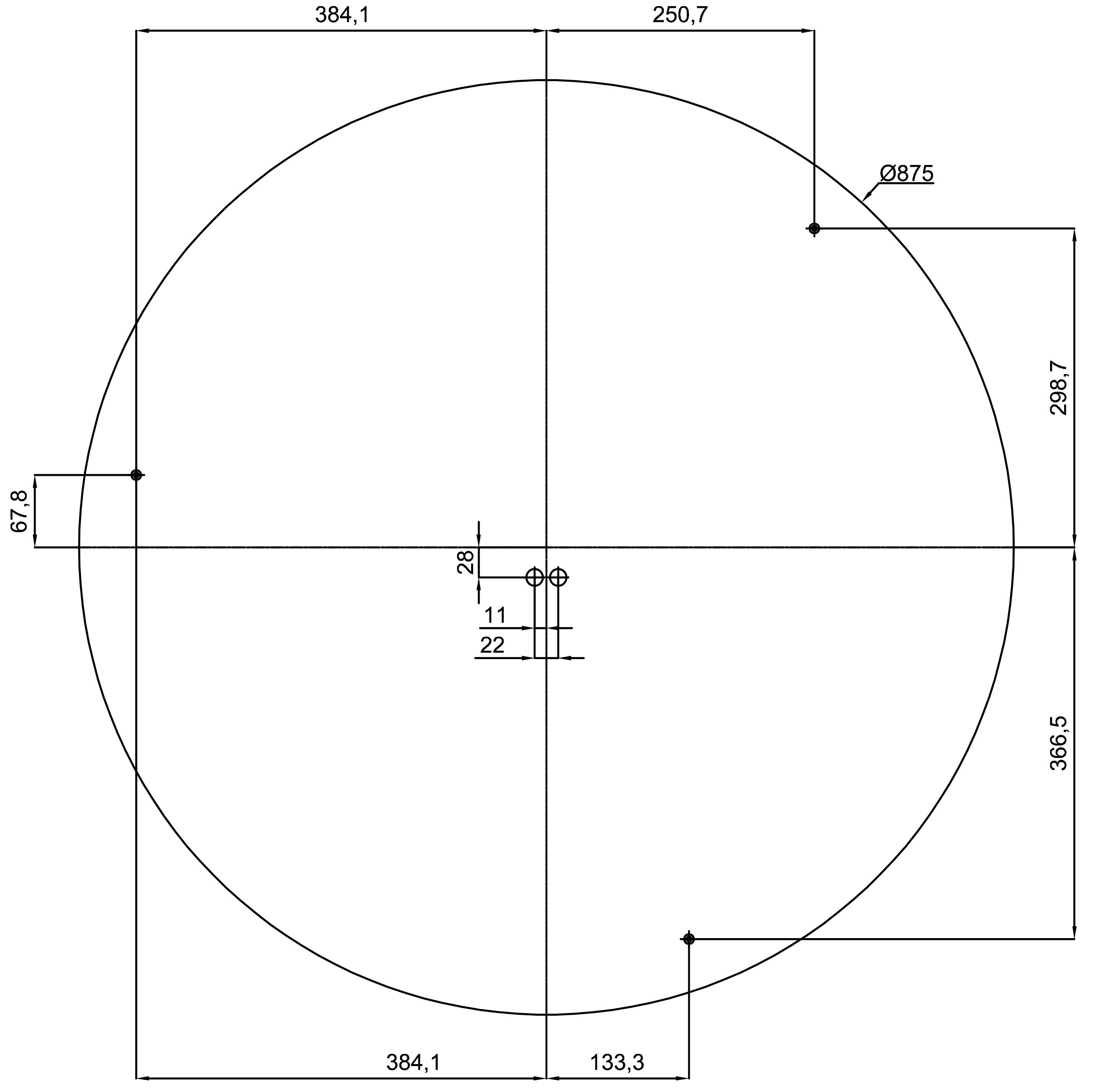 OS DEL48732 DELIA 5 stropní/nástěnné plastové svítidlo bílá IP54 4000 K 150W LED - OSMONT (obrázek 6)