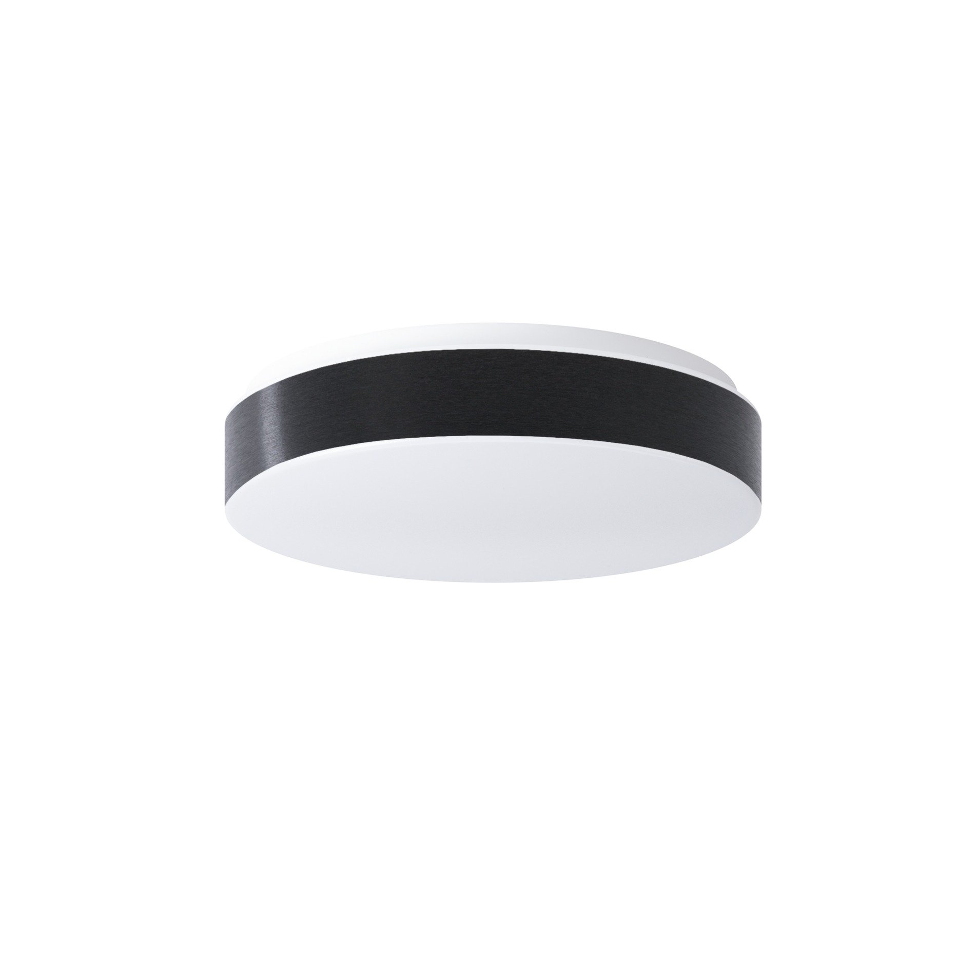 OS DEL69013 DELIA C1 stropní/nástěnné plastové svítidlo bílá / černá IP54 3000 K 18W LED HF - OSMONT