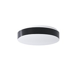 Obrázek pro produkt DELIA C1 stropní/nástěnné plastové svítidlo bílá / černá IP54 25W E27 HF - OSMONT