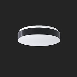 Obrázek pro produkt DELIA C1 stropní/nástěnné plastové svítidlo bílá / bílo - černá IP54 3000 K 19W LED HF nouzové kombinované 3 h (původní kód OS 69063) - OSMONT