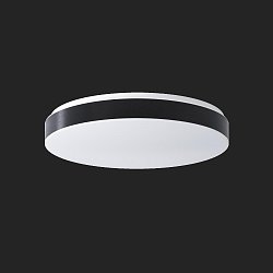 Obrázek pro produkt DELIA C3 stropní/nástěnné plastové svítidlo bílá / bílo - černá IP54 3000 K 33W LED nouzové kombinované 3 h (původní kód OS 69046) - OSMONT
