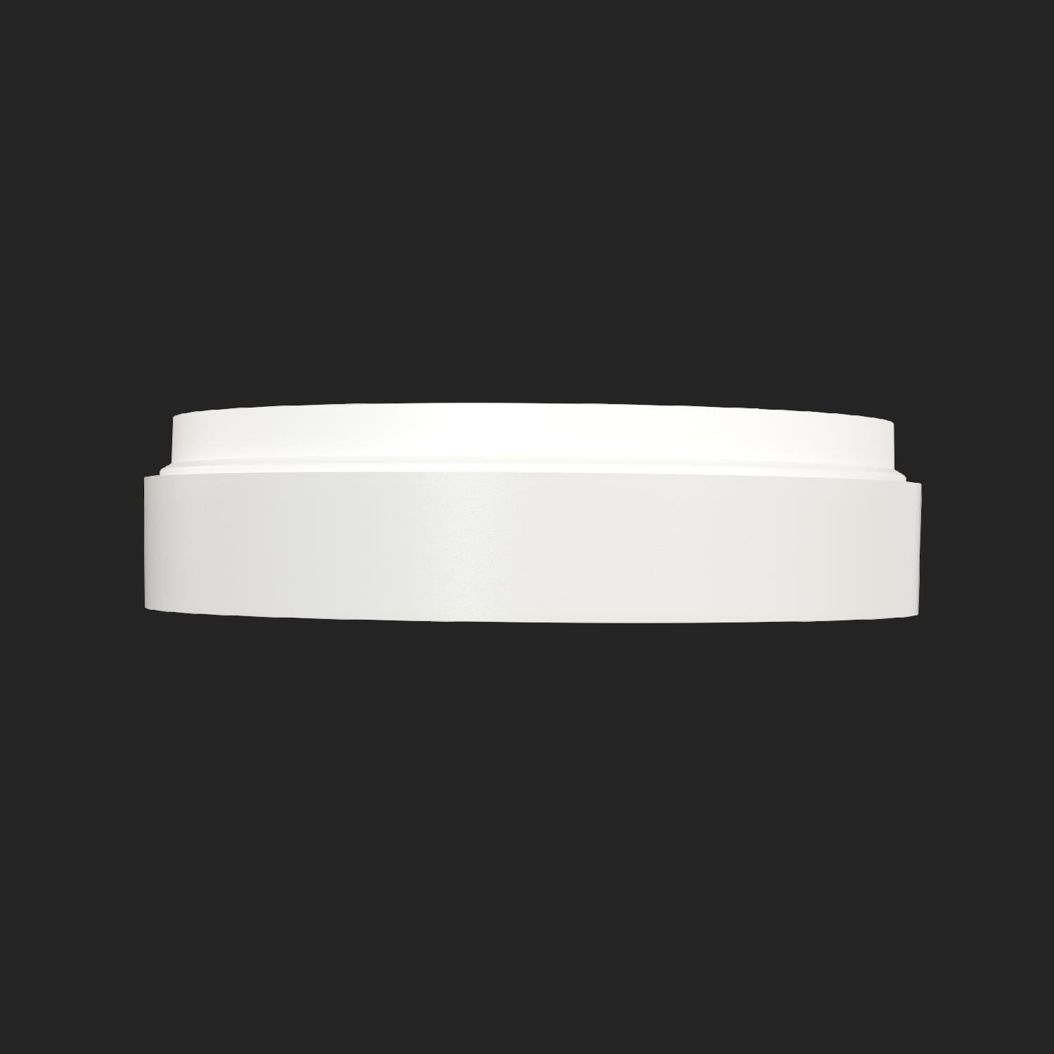 OS IRI72284 IRIDA 3 stropní/nástěnné plastové svítidlo bílá IP65 3000 K 20W LED nouzové kombinované 3 h (původní kód OS 72284) - OSMONT (obrázek 2)