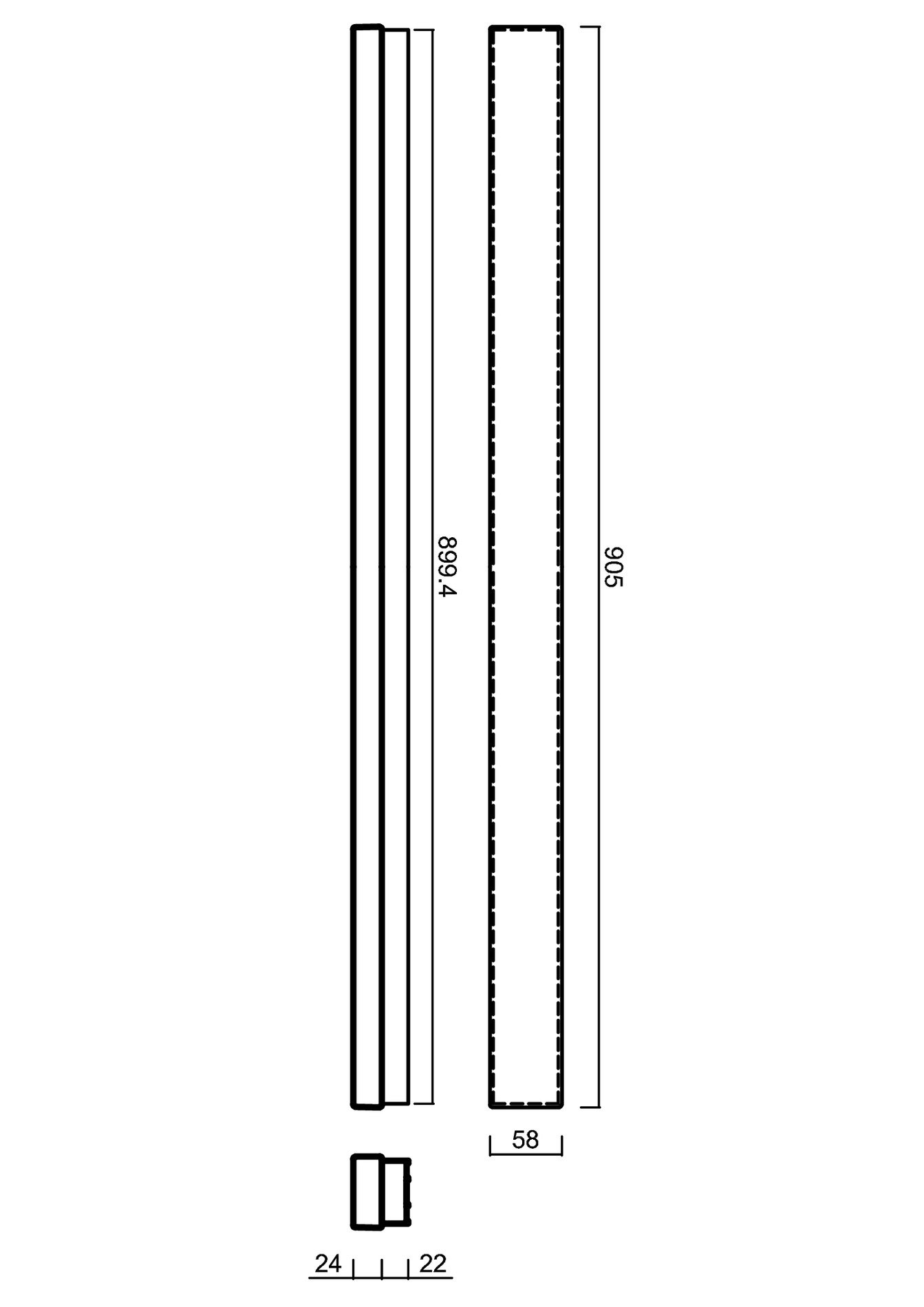 OS MAT71044 MATAR 2 stropní/nástěnné plastové svítidlo černá / bílá IP44 3000 K 19W LED (původní kód OS 71044) - OSMONT (obrázek 3)