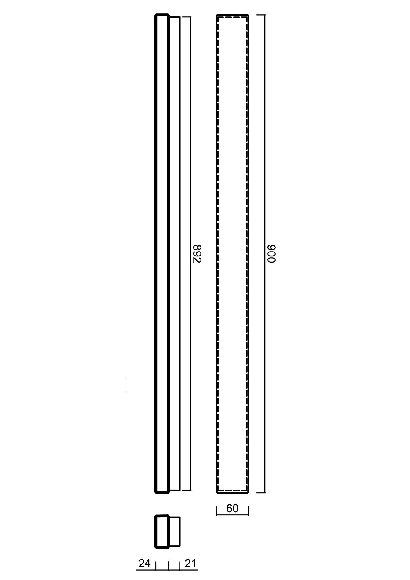 OS MAT71543 MATAR 2 stropní/nástěnné plastové svítidlo černá / bílá IP44 4000 K 13W LED DALI (původní kód OS 71543) - OSMONT (obrázek 3)