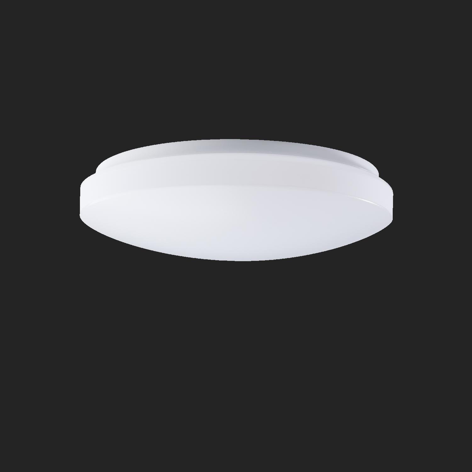 OS SAG67744 SAGITA 1 stropní/nástěnné plastové svítidlo bílá IP54 4000 K 19W LED HF nouzové kombinované 3 h (původní kód OS 67744) - OSMONT