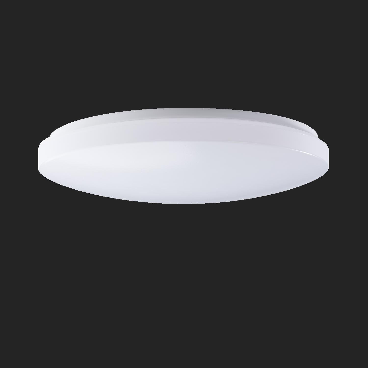 OS SAG67749 SAGITA 2 stropní/nástěnné plastové svítidlo bílá IP54 4000 K 27W LED nouzové kombinované 3 h (původní kód OS 67749) - OSMONT