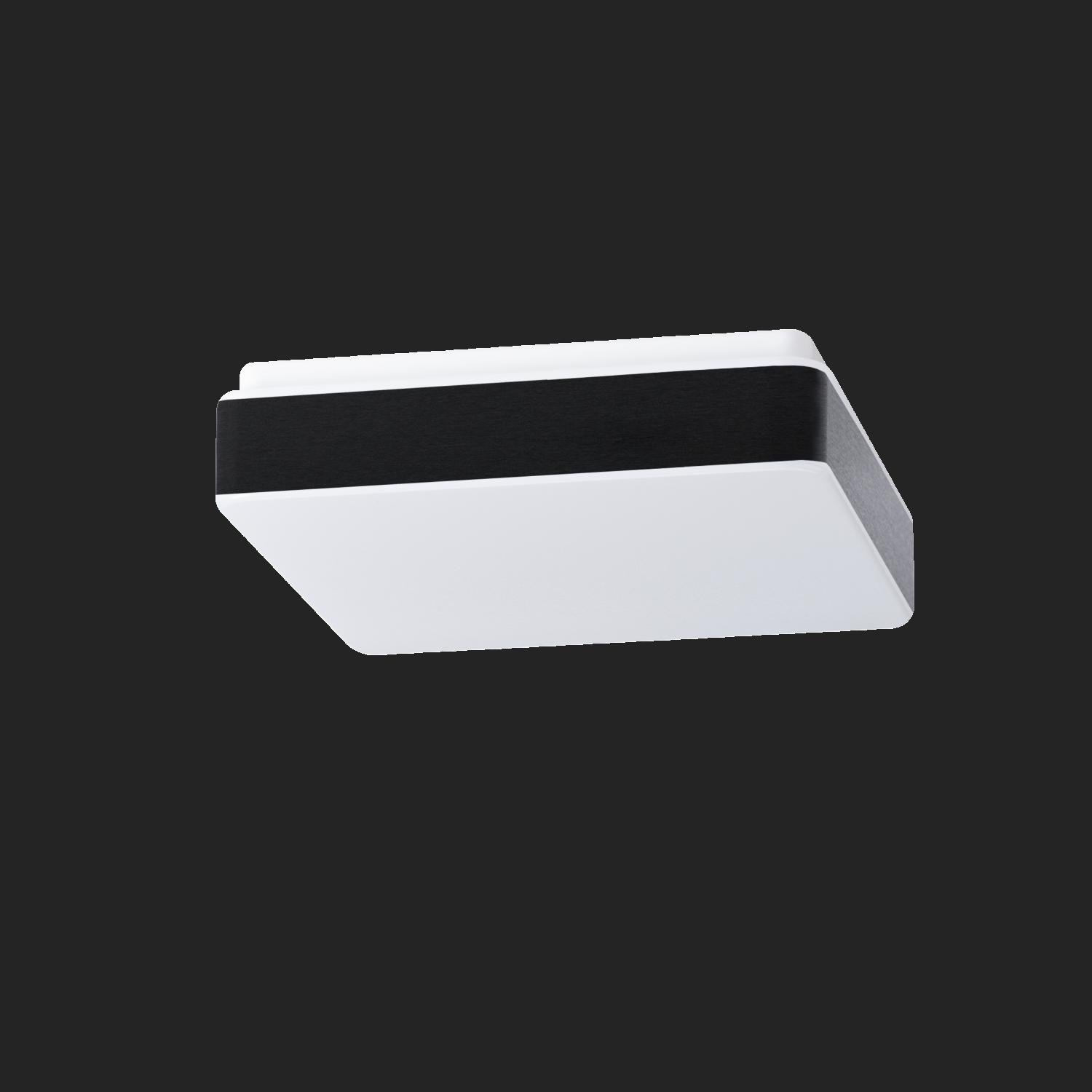 OS TIL69285 TILIA C1 stropní/nástěnné plastové svítidlo bílá / bílo - černá IP54 3000 K 23W LED nouzové kombinované 3 h (původní kód OS 69285) - OSMONT