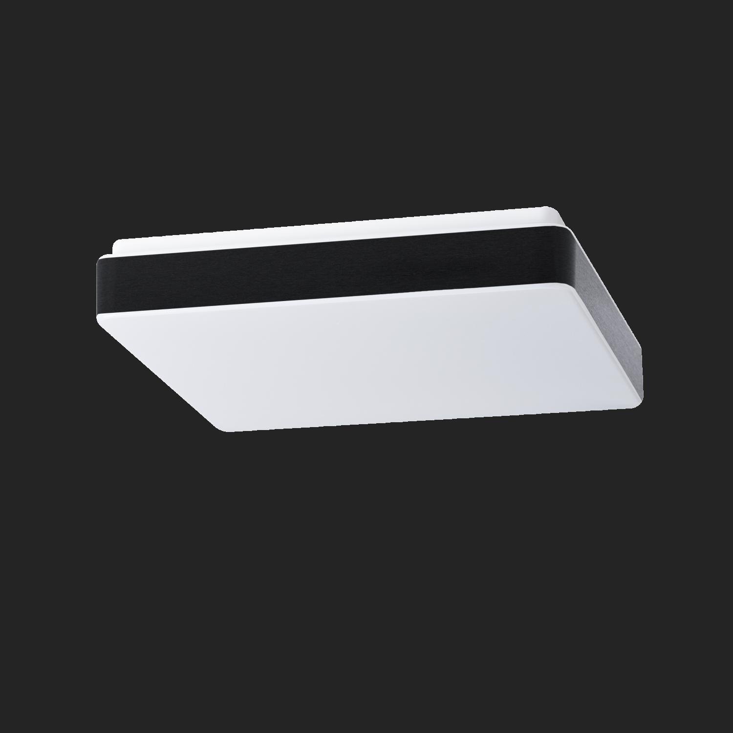 OS TIL69304 TILIA C2 stropní/nástěnné plastové svítidlo bílá / bílo - černá IP54 3000 K 27W LED nouzové kombinované 3 h (původní kód OS 69304) - OSMONT