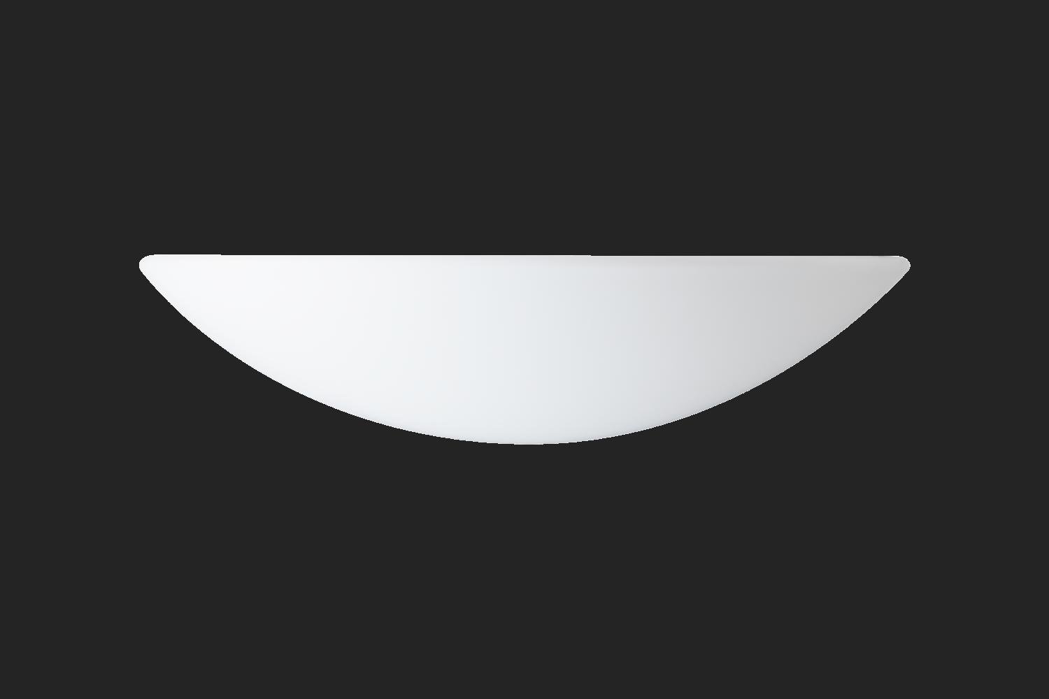 OS AUR68118 AURA V11 stropní/nástěnné skleněné polovestavné svítidlo bílá IP44 3000 K 27W LED HF nouzové kombinované 3 h (původní kód OS 68118) - OSMONT (obrázek 3)