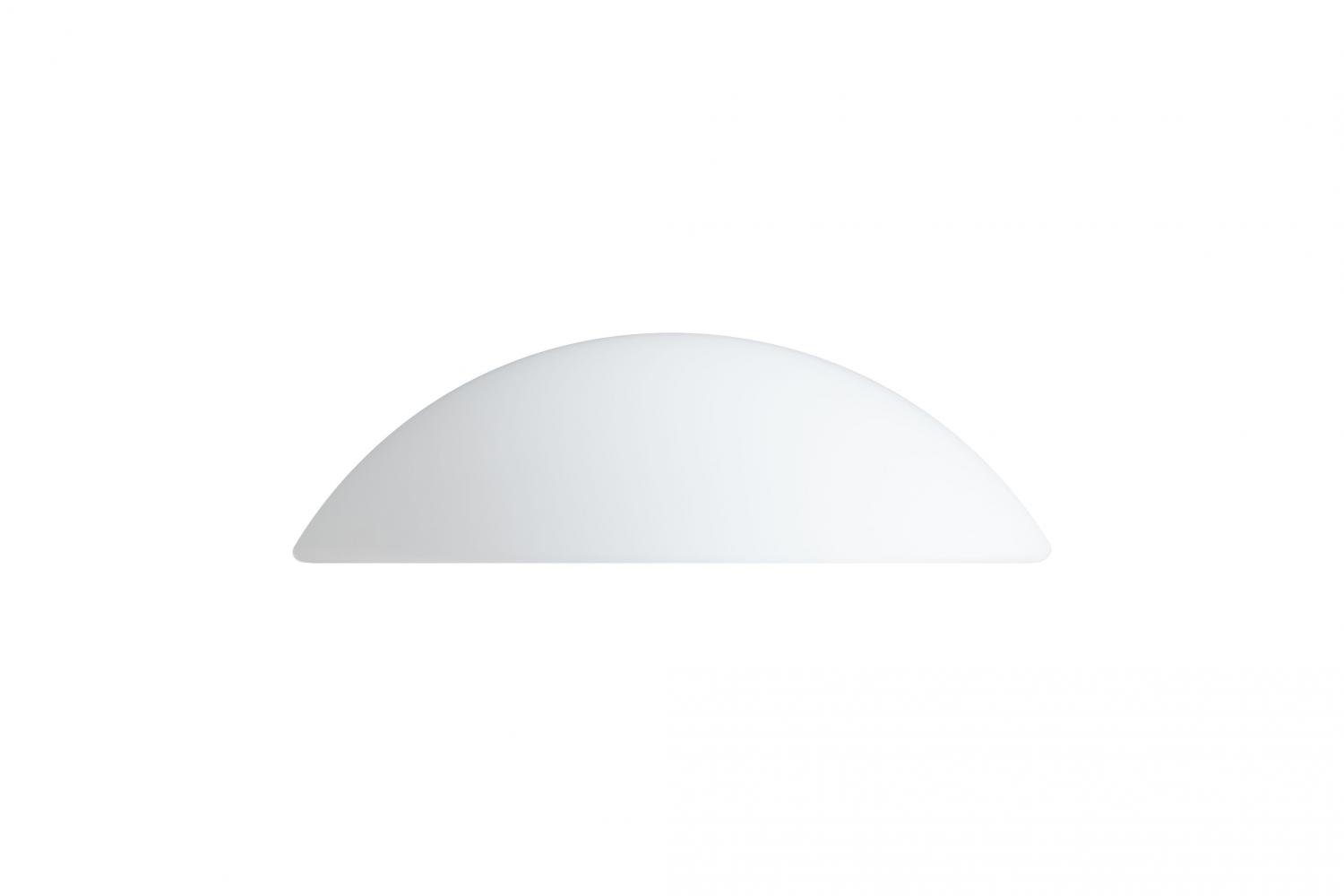 OS AUR59334 AURA V8 stropní/nástěnné skleněné polovestavné svítidlo bílá IP44 3000 K 15W LED nouzové kombinované 3 h (původní kód OS 59334) - OSMONT (obrázek 3)