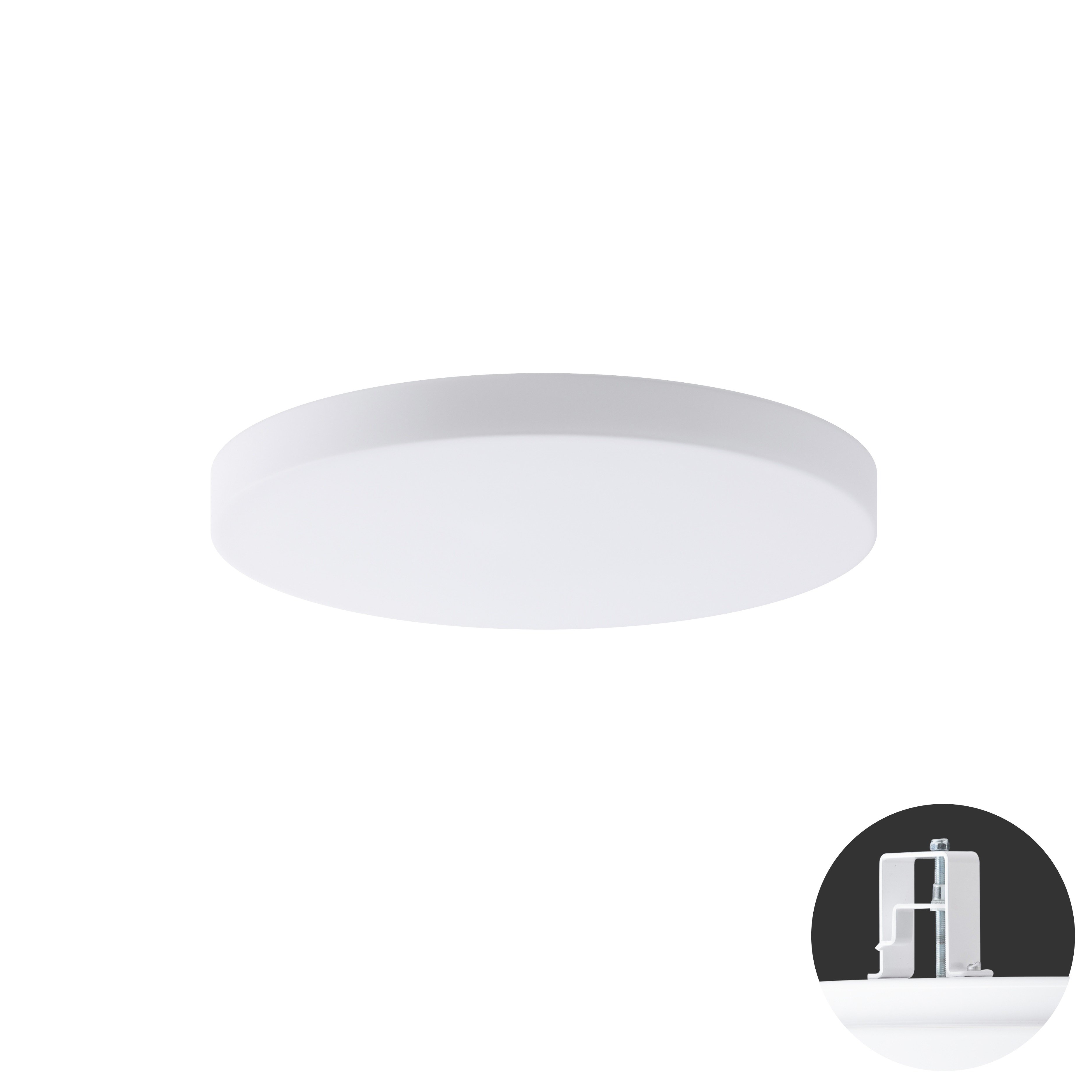 OS CAR67602 CARINA V1 stropní/nástěnné skleněné polovestavné svítidlo bílá IP44 4000 K 24W LED DALI (původní kód OS 67602) - OSMONT