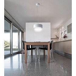 Obrázek pro produkt Závěsné svítidlo Gaby 30Z max.2x23W E27 230V bílý ekolit - ECO DESIGN