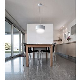 Obrázek pro produkt Závěsné svítidlo Gaby 30Z max.2x23W E27 230V bílý ekolit - ECO DESIGN
