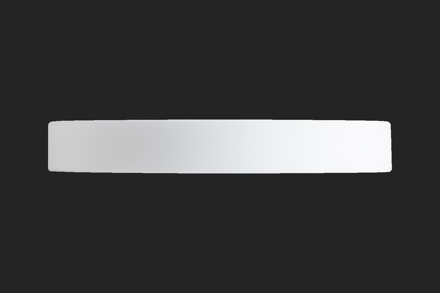 OS ELS68147 ELSA V5 stropní/nástěnné skleněné polovestavné svítidlo bílá IP44 3000 K 25W LED nouzové kombinované 3 h (původní kód OS 68147) - OSMONT (obrázek 3)