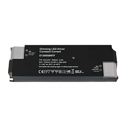 Obrázek pro produkt Napájení BASIC DIM CC D130050NTF/50W 1050mA IP20 stmívatelné 20-39V DC 25-50W