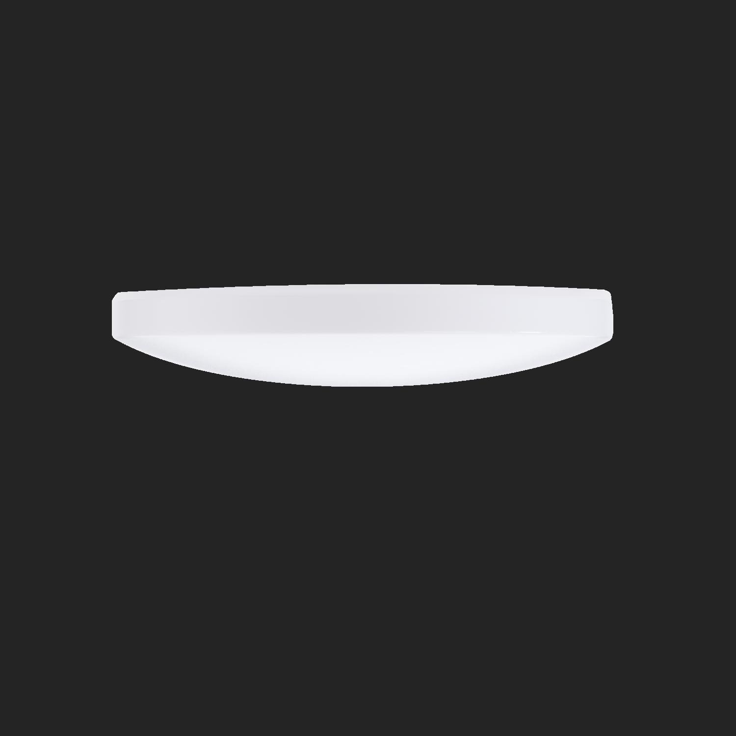 OS SAG68184 SAGITA V1 stropní/nástěnné plastové polovestavné svítidlo bílá IP44 3000 K 19W LED HF nouzové kombinované 3 h (původní kód OS 68184) - OSMONT (obrázek 3)