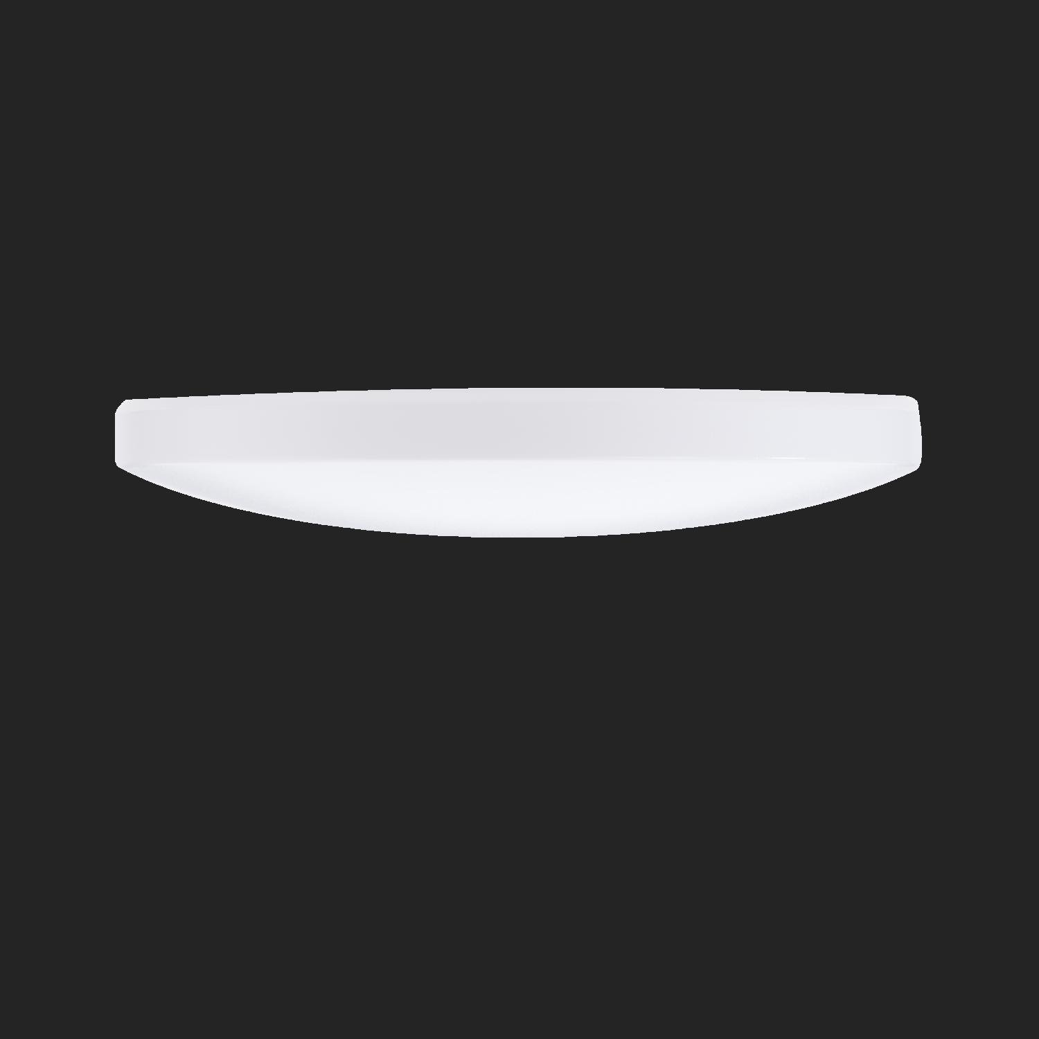 OS SAG68689 SAGITA V2 stropní/nástěnné plastové polovestavné svítidlo bílá IP44 4000 K 27W LED nouzové kombinované 3 h (původní kód OS 68689) - OSMONT (obrázek 3)