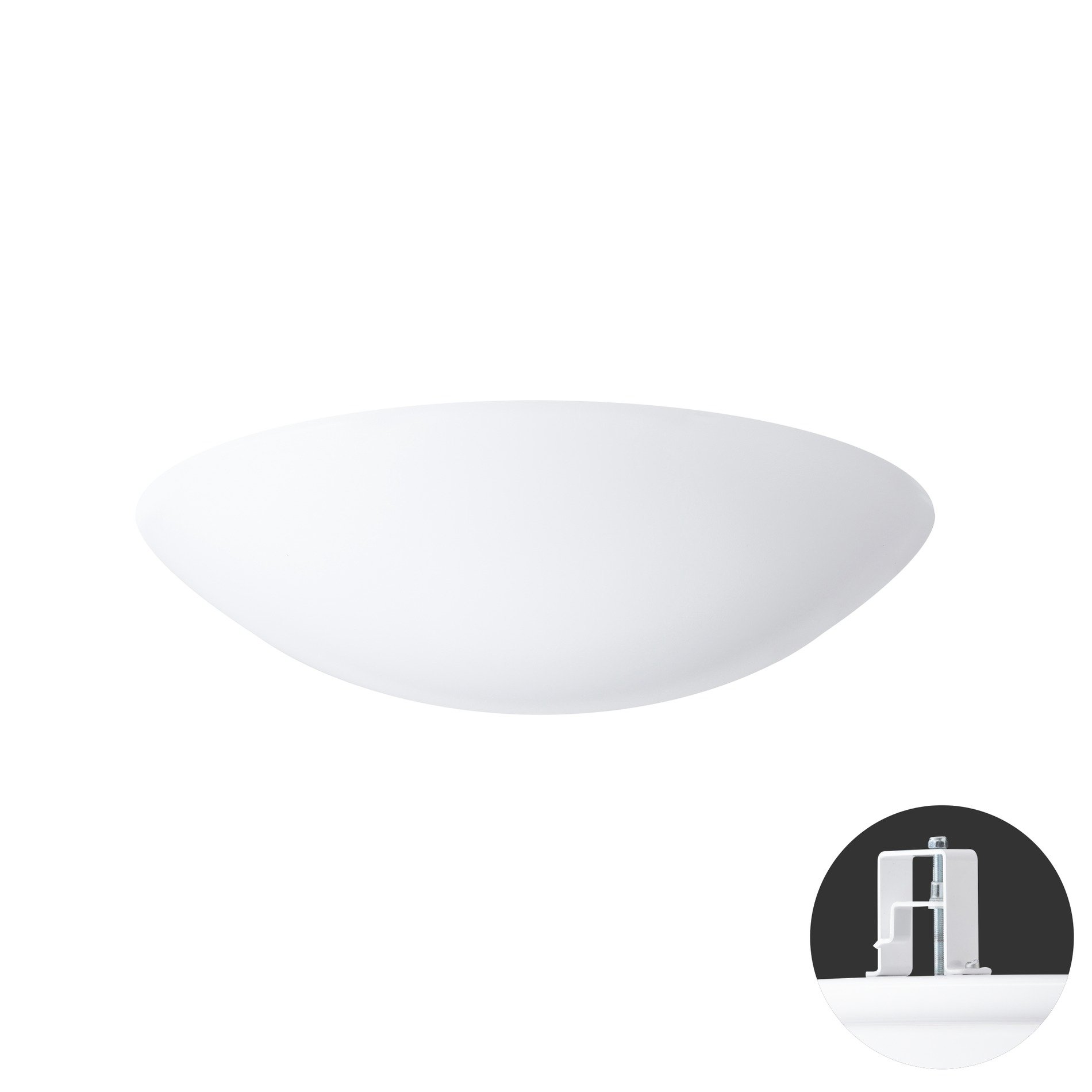 OS TIT65552 TITAN V3 stropní/nástěnné plastové polovestavné svítidlo bílá IP44 4000 K 52W LED DALI (původní kód OS 65552) - OSMONT