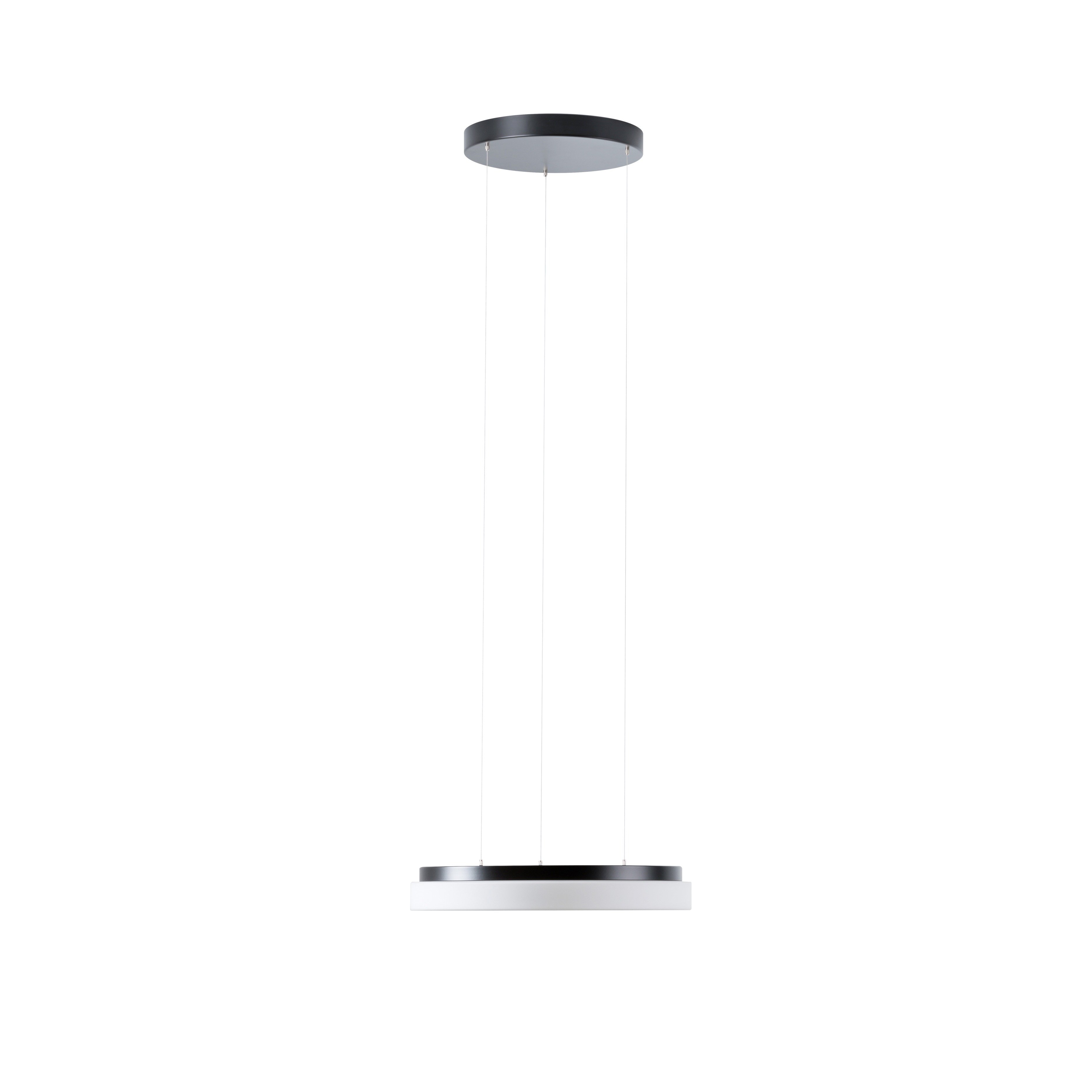 OS CAR66873 CARINA LE1 závěsné skleněné svítidlo černá / bílá IP40 4000 K 24W LED DALI (původní kód OS 66873) - OSMONT
