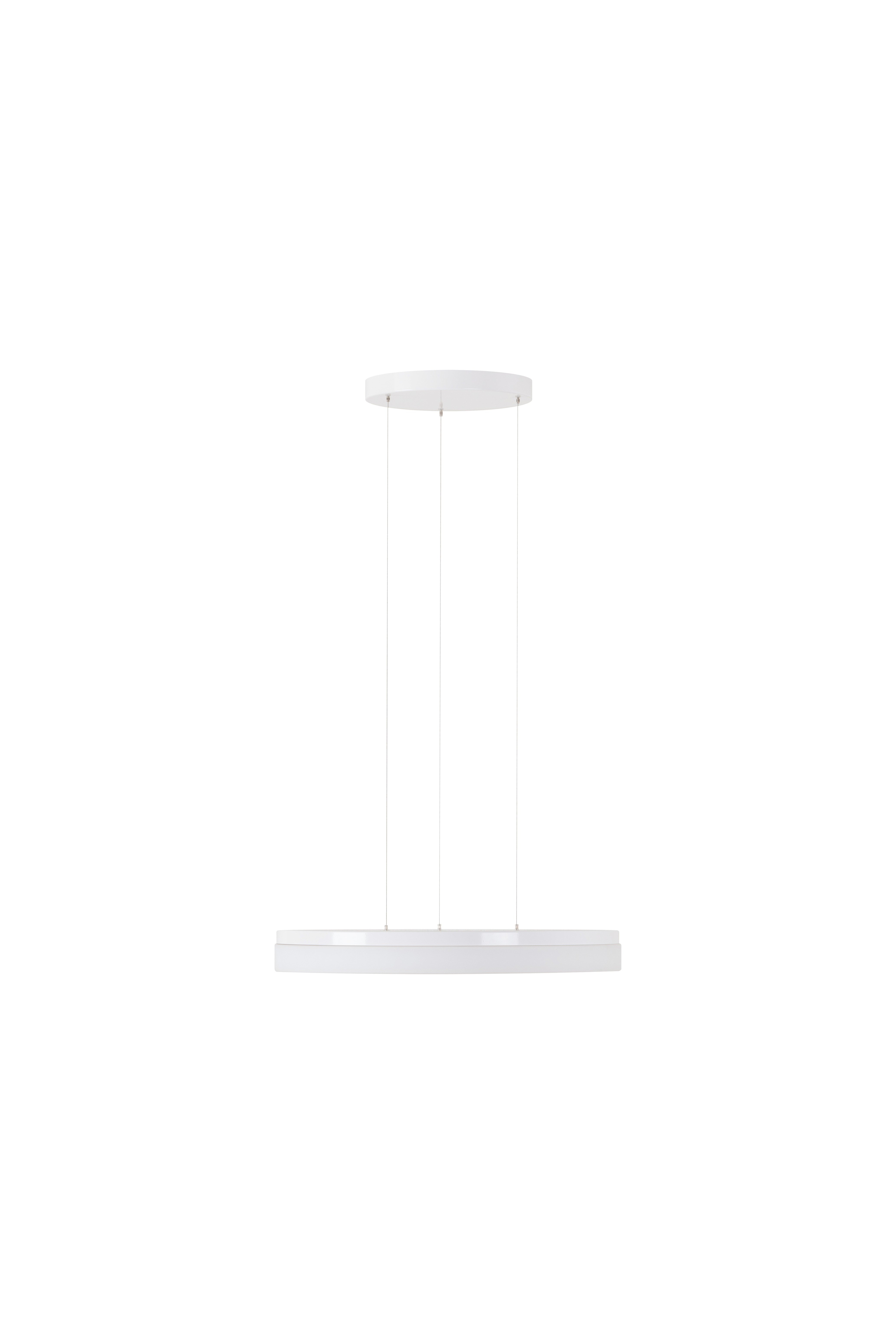 Levně OS CAR66878 CARINA LE2 závěsné skleněné svítidlo bílá IP40 4000 K 46W LED - OSMONT