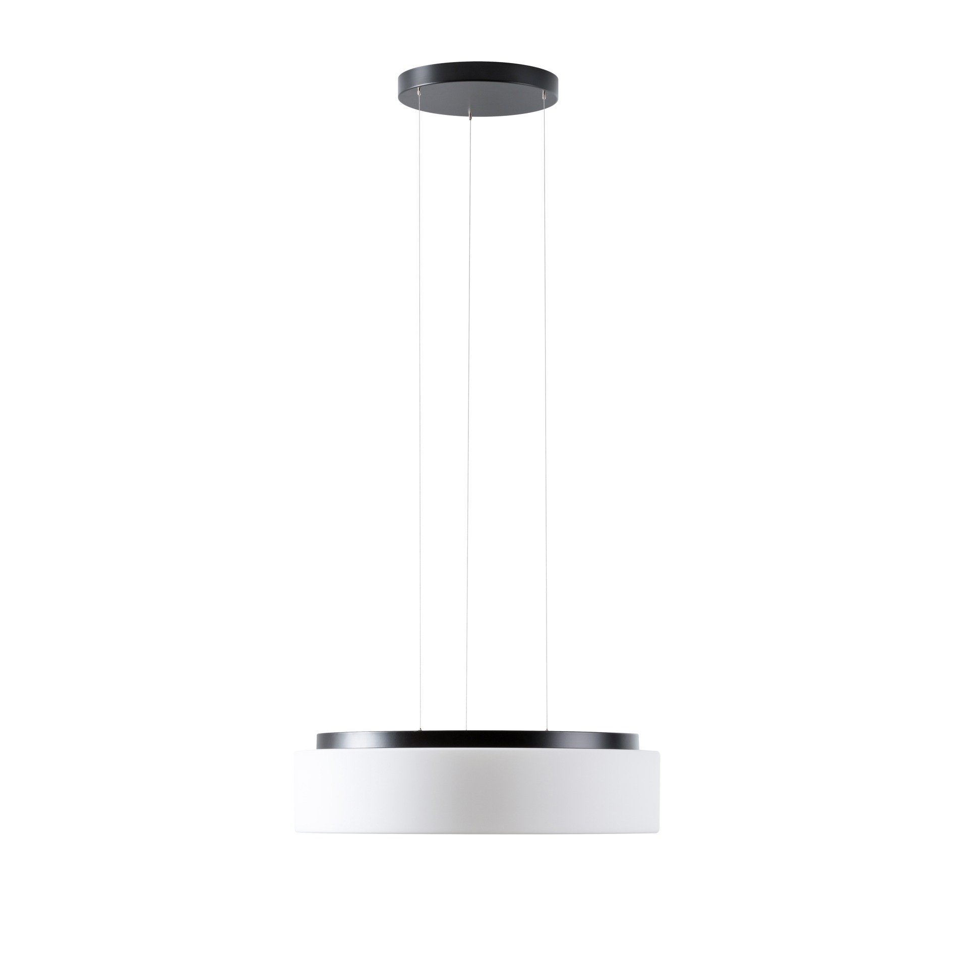OS ERI67910 ERIS LE4 závěsné skleněné svítidlo černá / bílá IP40 4000 K 48W LED - OSMONT