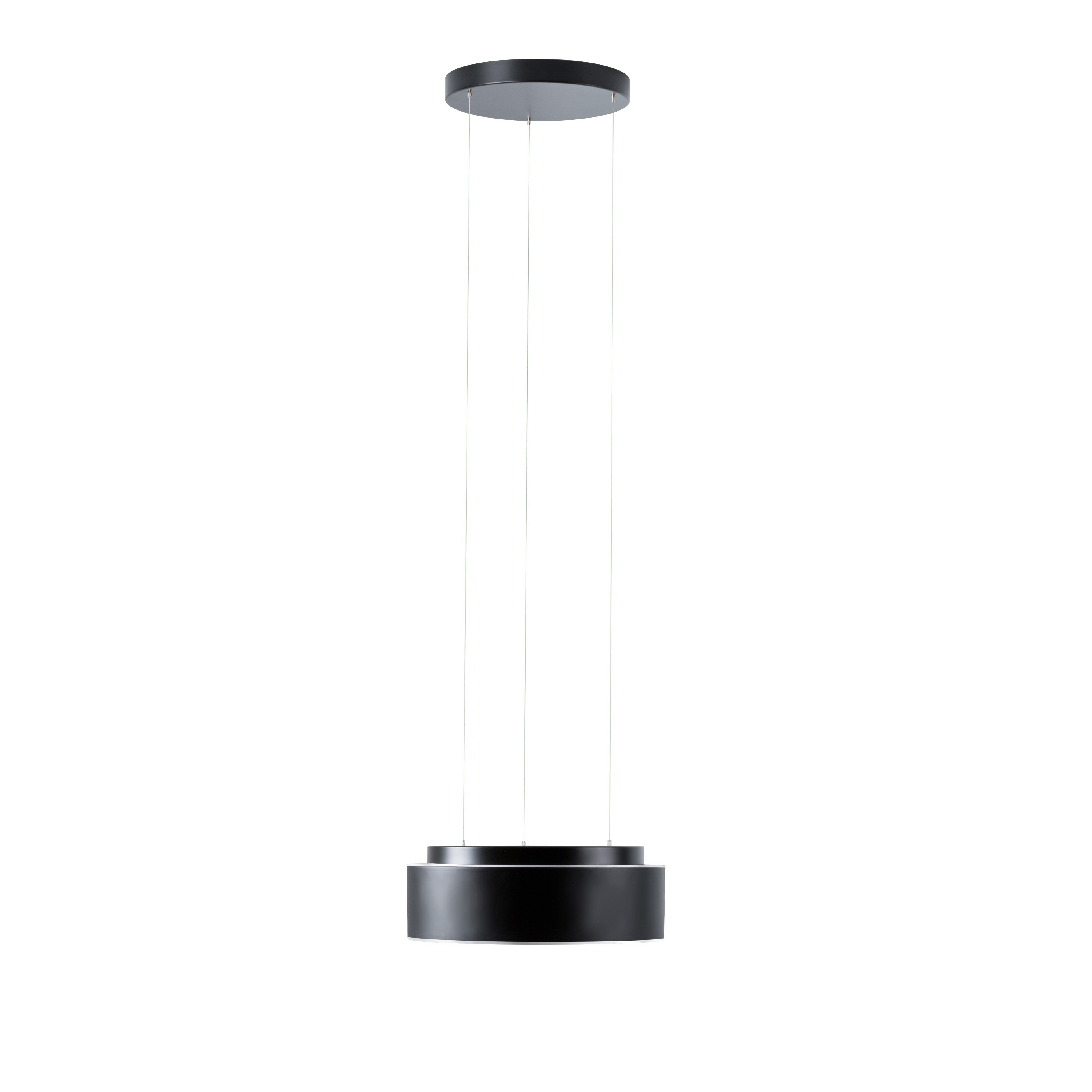 OS ERI70426 ERIS LEC2 závěsné skleněné svítidlo černá / bílo - černá IP40 3000 K 14W LED DALI (původní kód OS 70426) - OSMONT