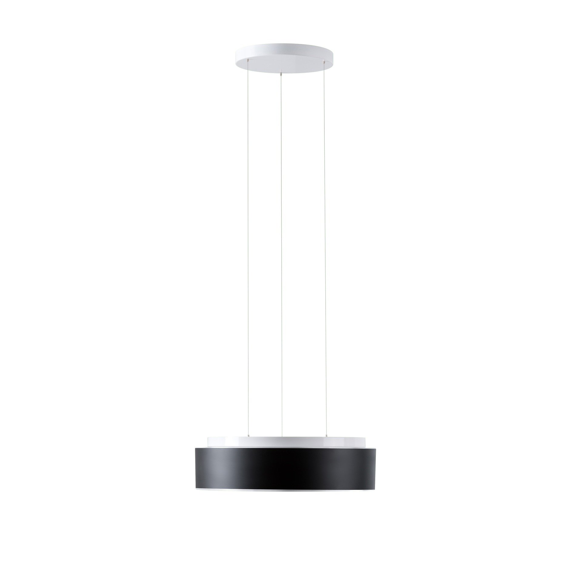 OS ERI67399 ERIS LEC3 závěsné skleněné svítidlo bílá / bílo - černá IP40 3000 K 33W LED DALI (původní kód OS 67399) - OSMONT