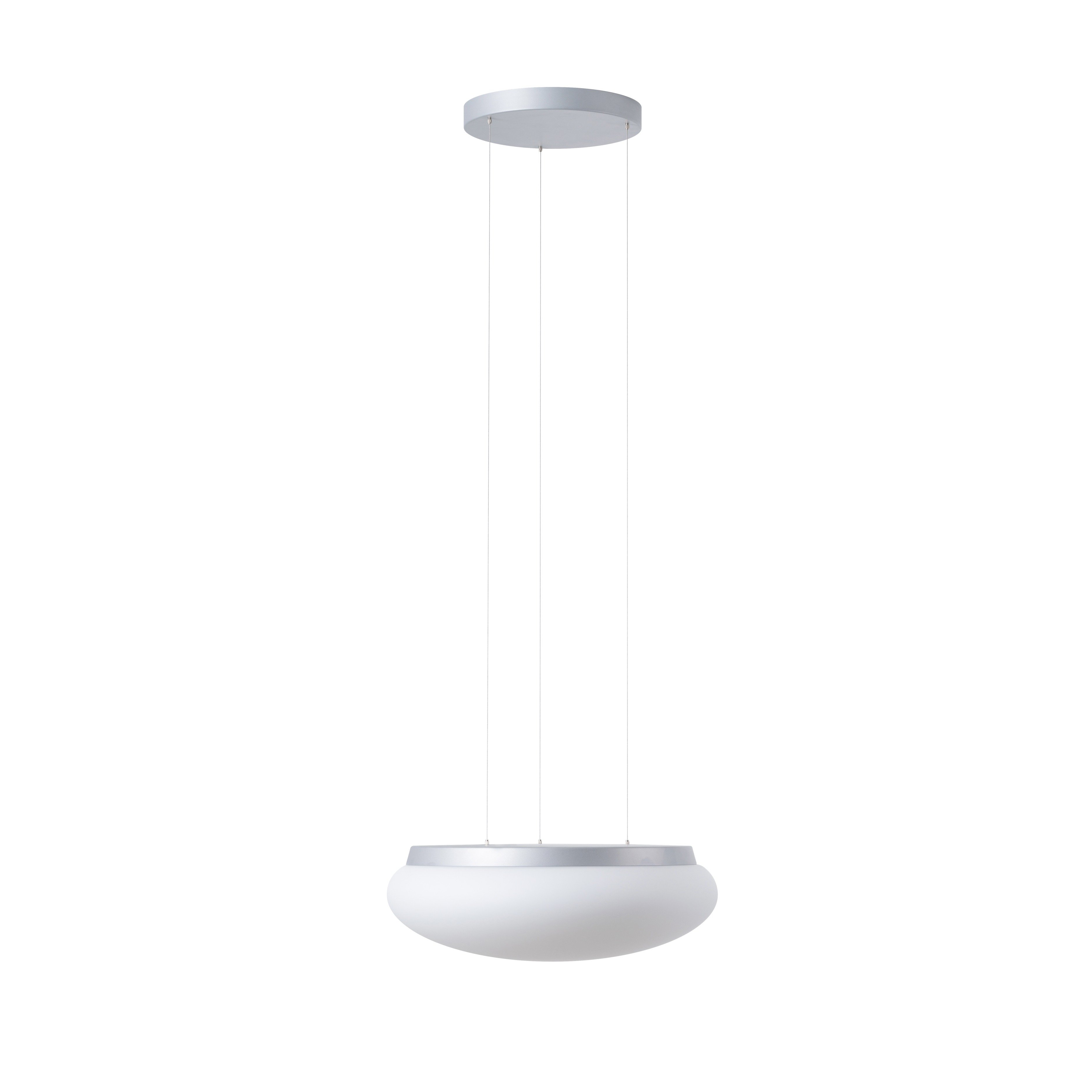 Levně OS ARA71378 ARAKIS LE3 závěsné skleněné svítidlo stříbrná / bílá IP40 3000/4000 K 33W LED DALI (původní kód OS 71378) - OSMONT
