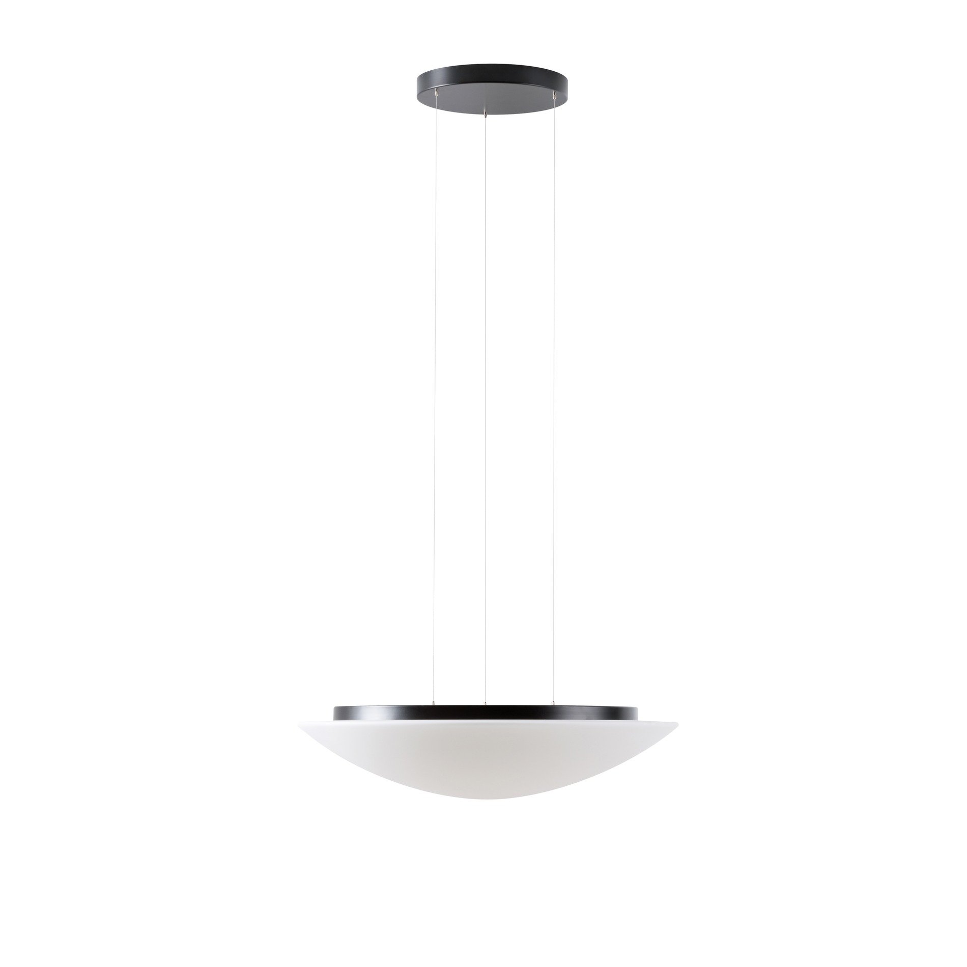 Levně OS AUR67446 AURA LE9 závěsné skleněné svítidlo černá / bílá IP40 3000 K 35W LED DALI (původní kód OS 67446) - OSMONT