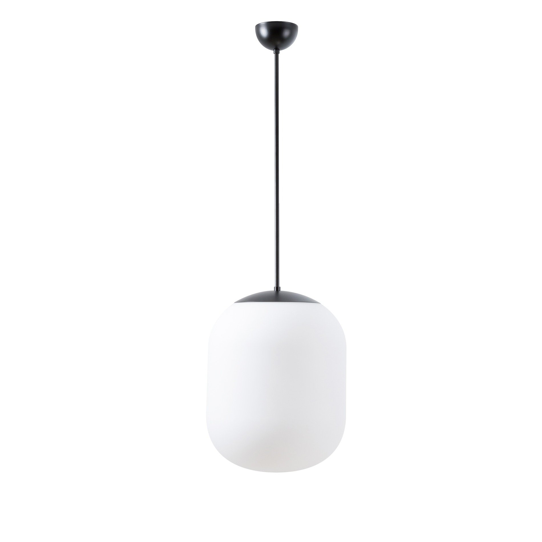 OS TAN58108 TANIA P1 závěsné skleněné svítidlo černá / bílá IP40 100W E27 (původní kód OS 58108) - OSMONT