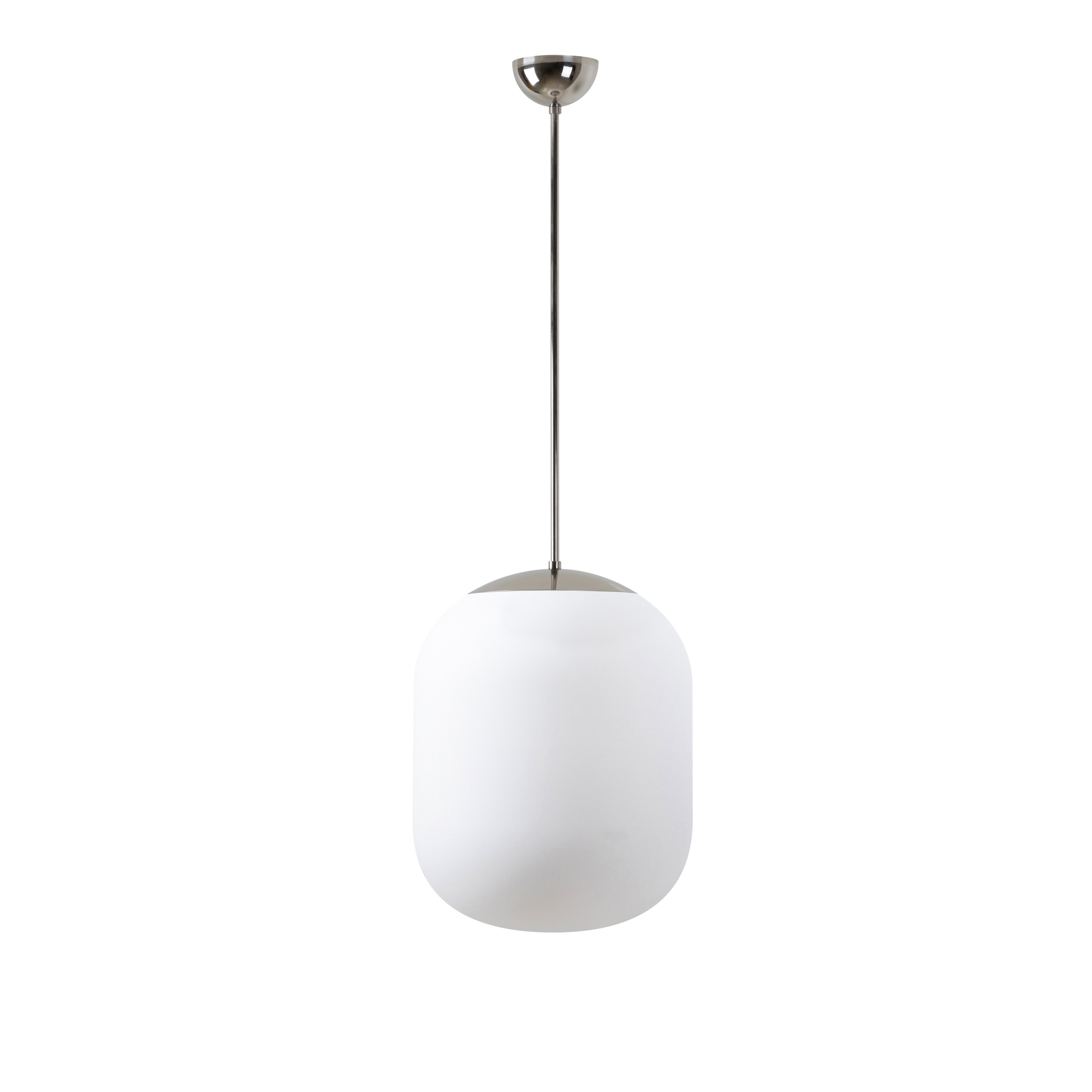 OS TAN66928 TANIA P1 závěsné skleněné svítidlo nerez leštěná / bílá IP40 4000 K 27W LED DALI (původní kód OS 66928) - OSMONT