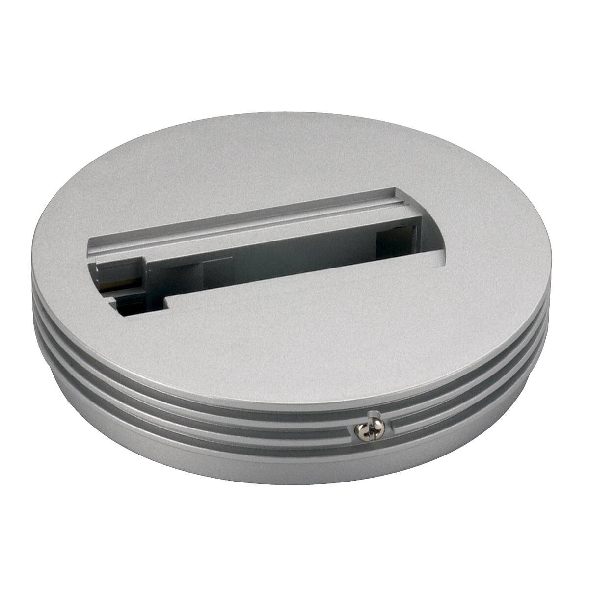 LA 143382 Základna pro jednookr. lištu (adapter) stříbrno - BIG WHITE (SLV)