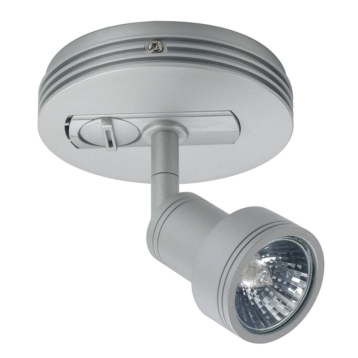 LA 143382 Základna pro jednookr. lištu (adapter) stříbrno - BIG WHITE (SLV) (obrázek 2)