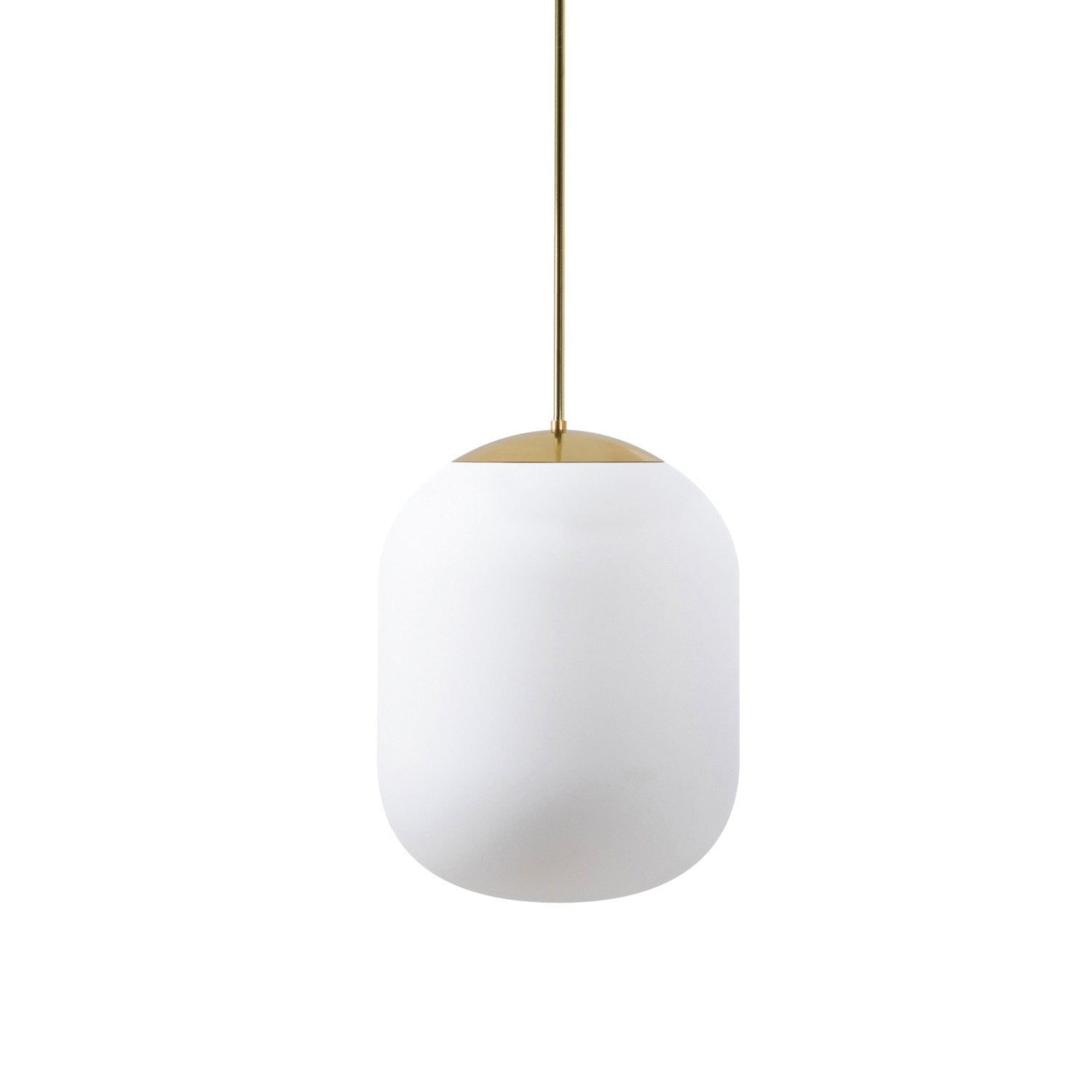OS TAN62764 TANIA P1 HP závěsné skleněné svítidlo mosaz / bílá IP40 4000 K 52W LED - OSMONT